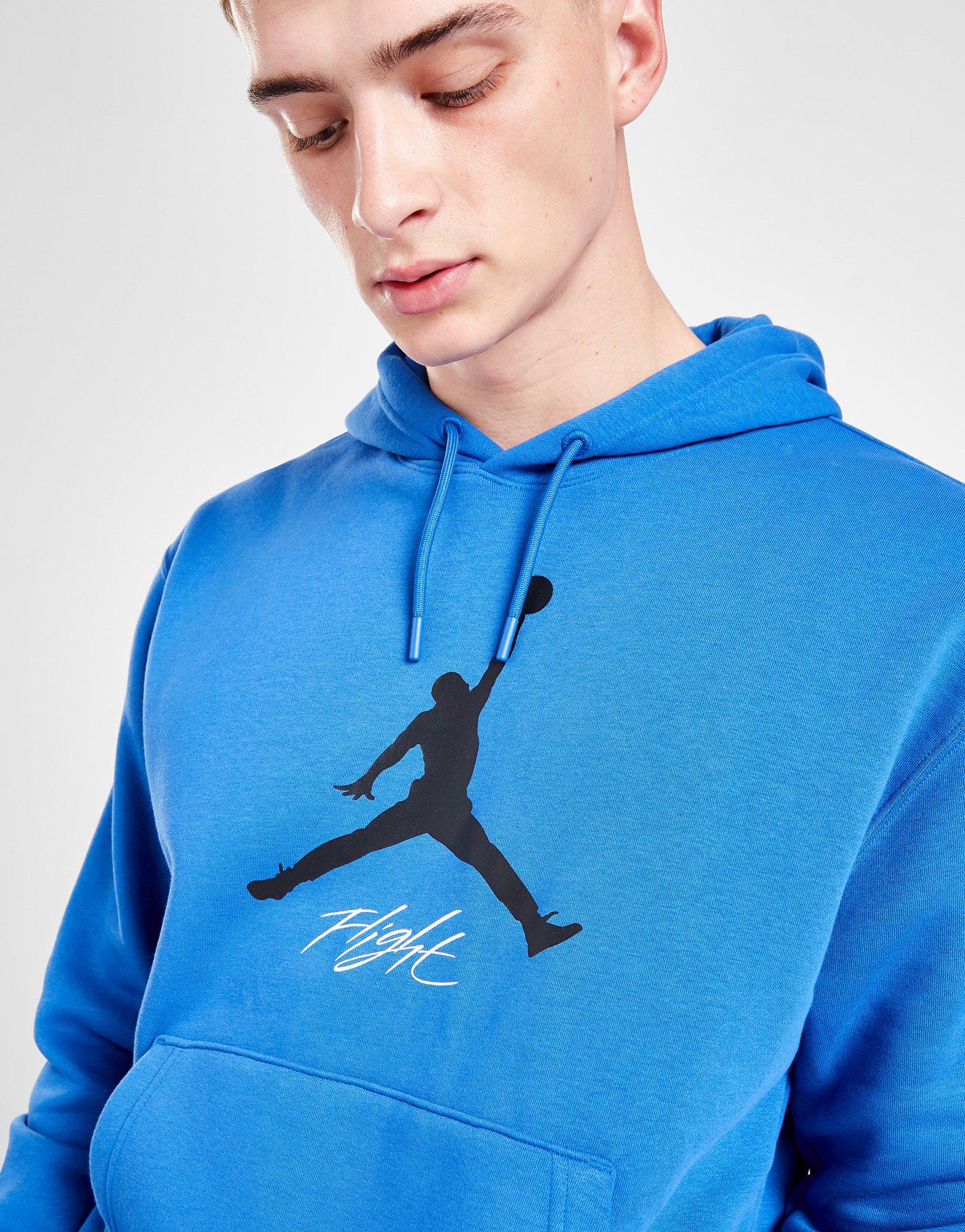 Blue 2025 jordan hoodie