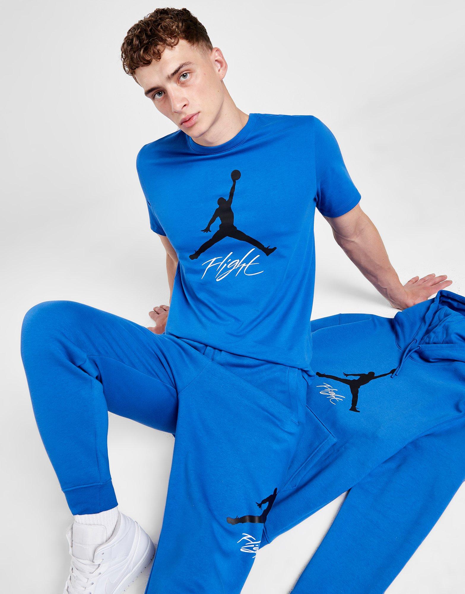 Royal blue store jordan sweatsuit