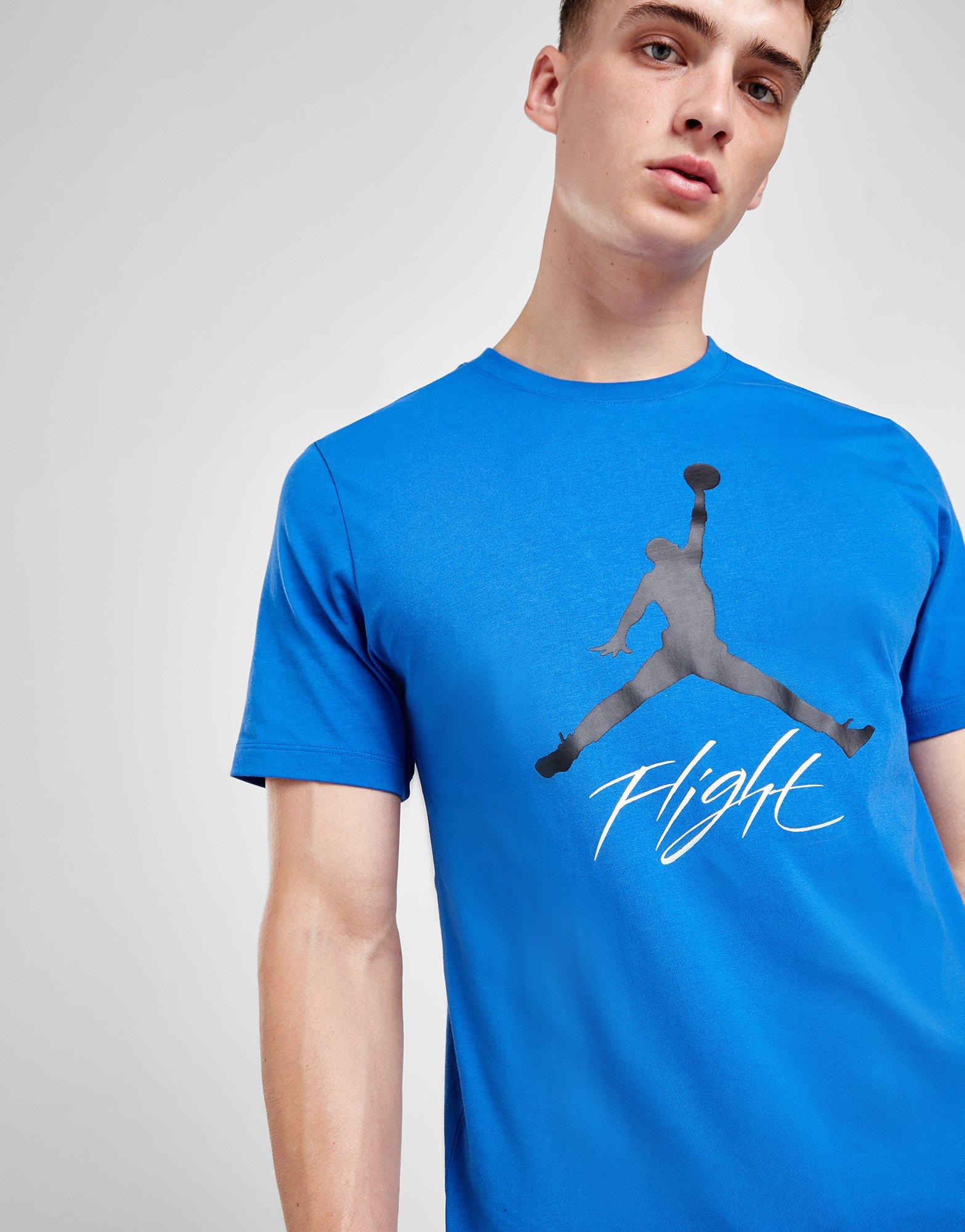 AIR JORDAN Crew-neck JUMPMAN FLIGHT THROW T-Shirt