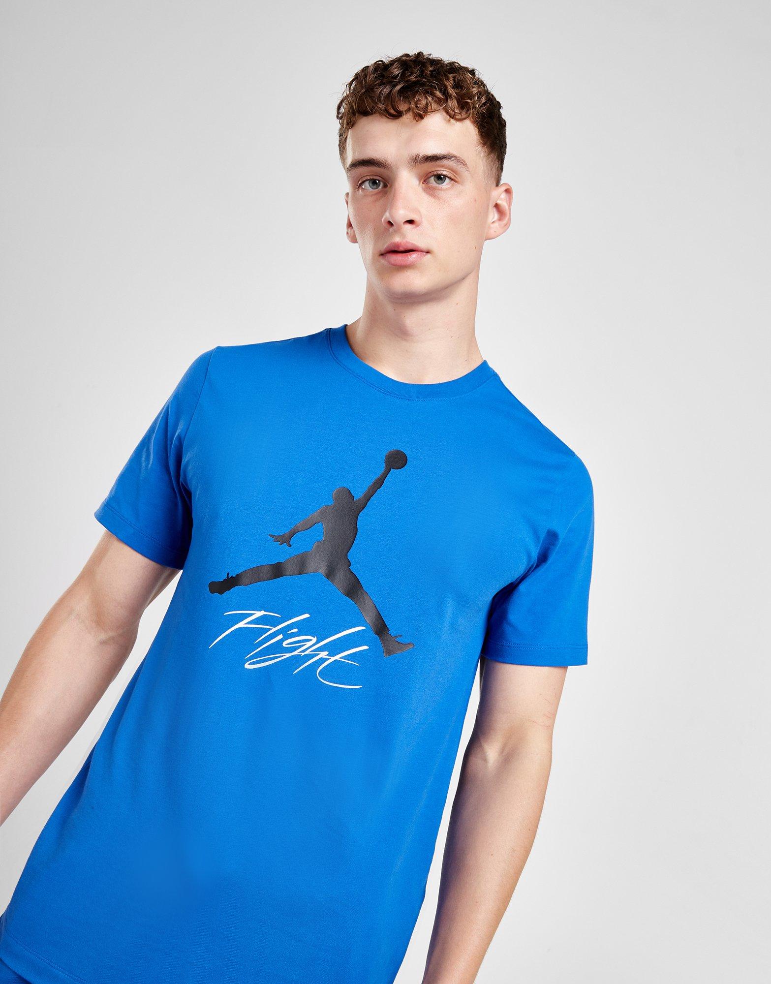 AIR JORDAN Crew-neck JUMPMAN FLIGHT THROW T-Shirt