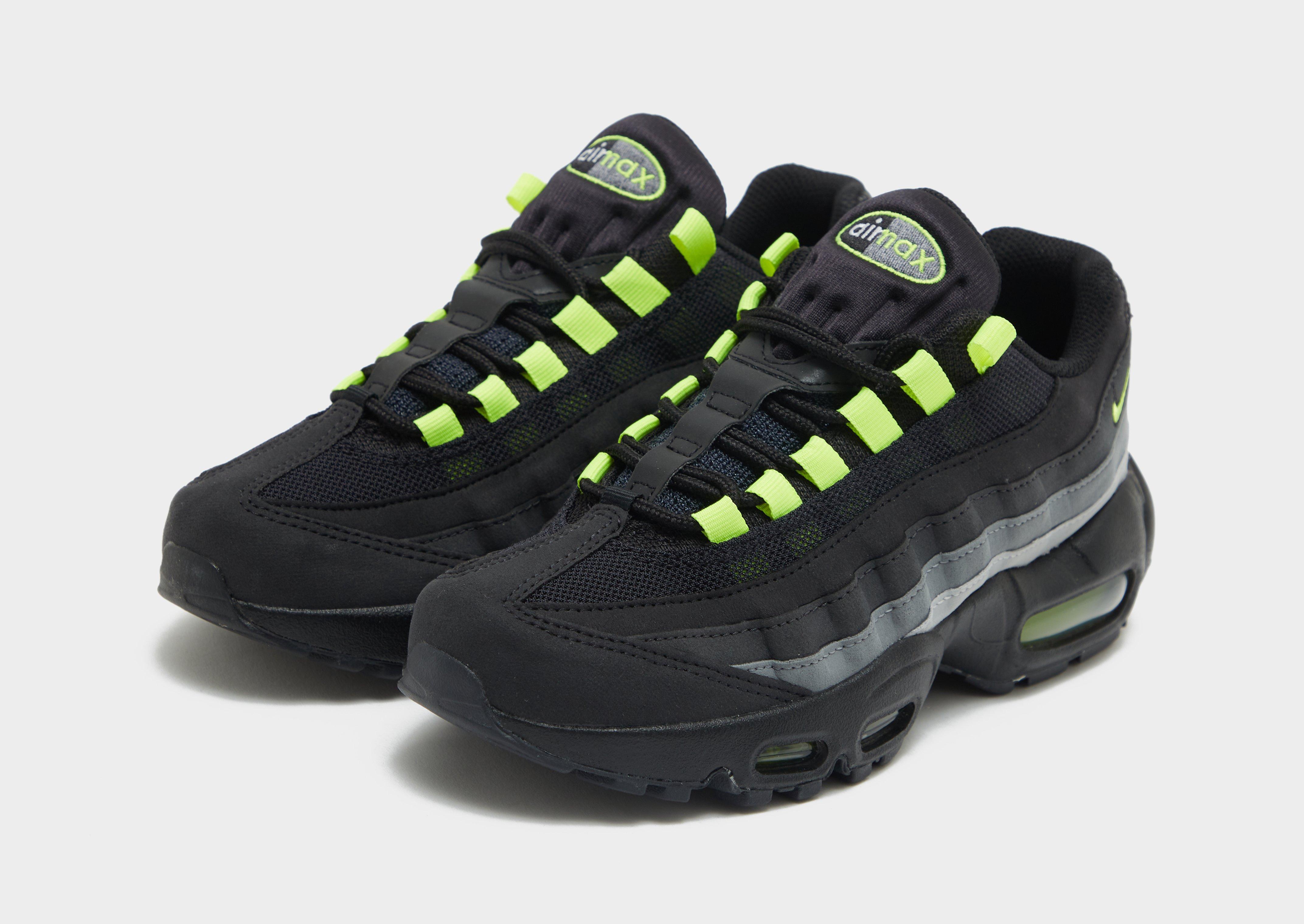 Black grey and green air max 95 hotsell