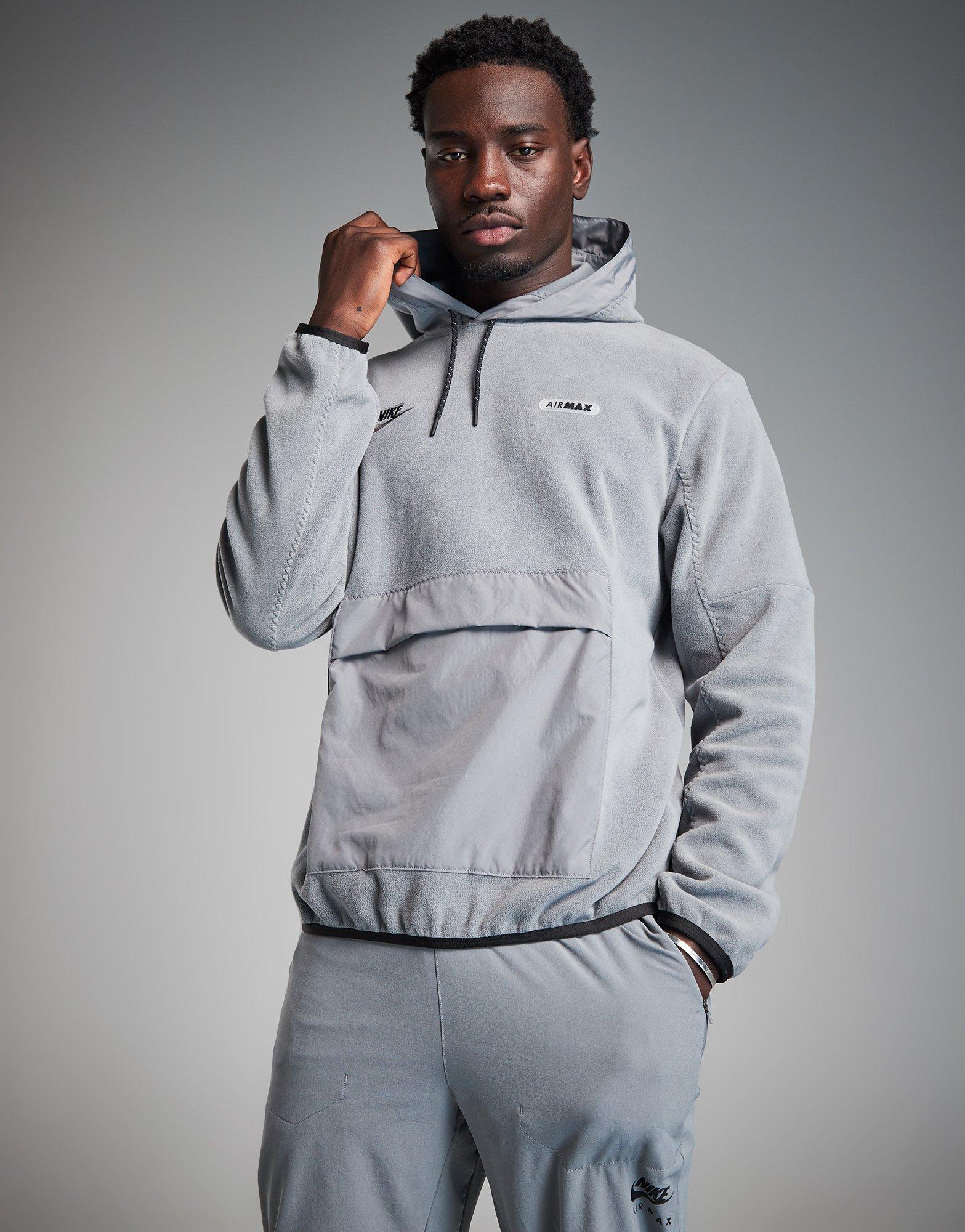 Nike air 2025 max hoodie grey