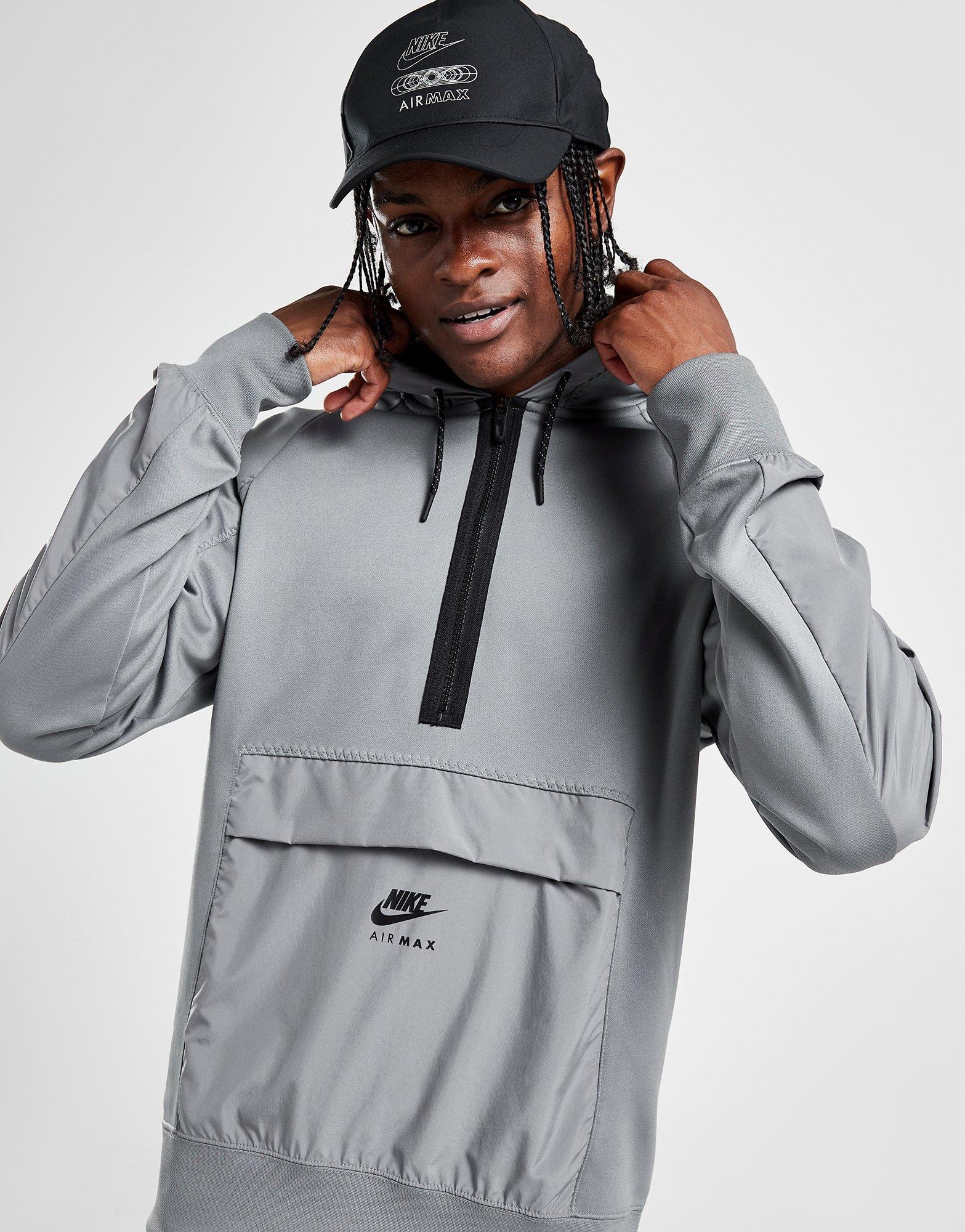 Nike grey quarter clearance zip