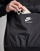 Nike Nike Air Max fleecehoodie met halflange rits voor heren