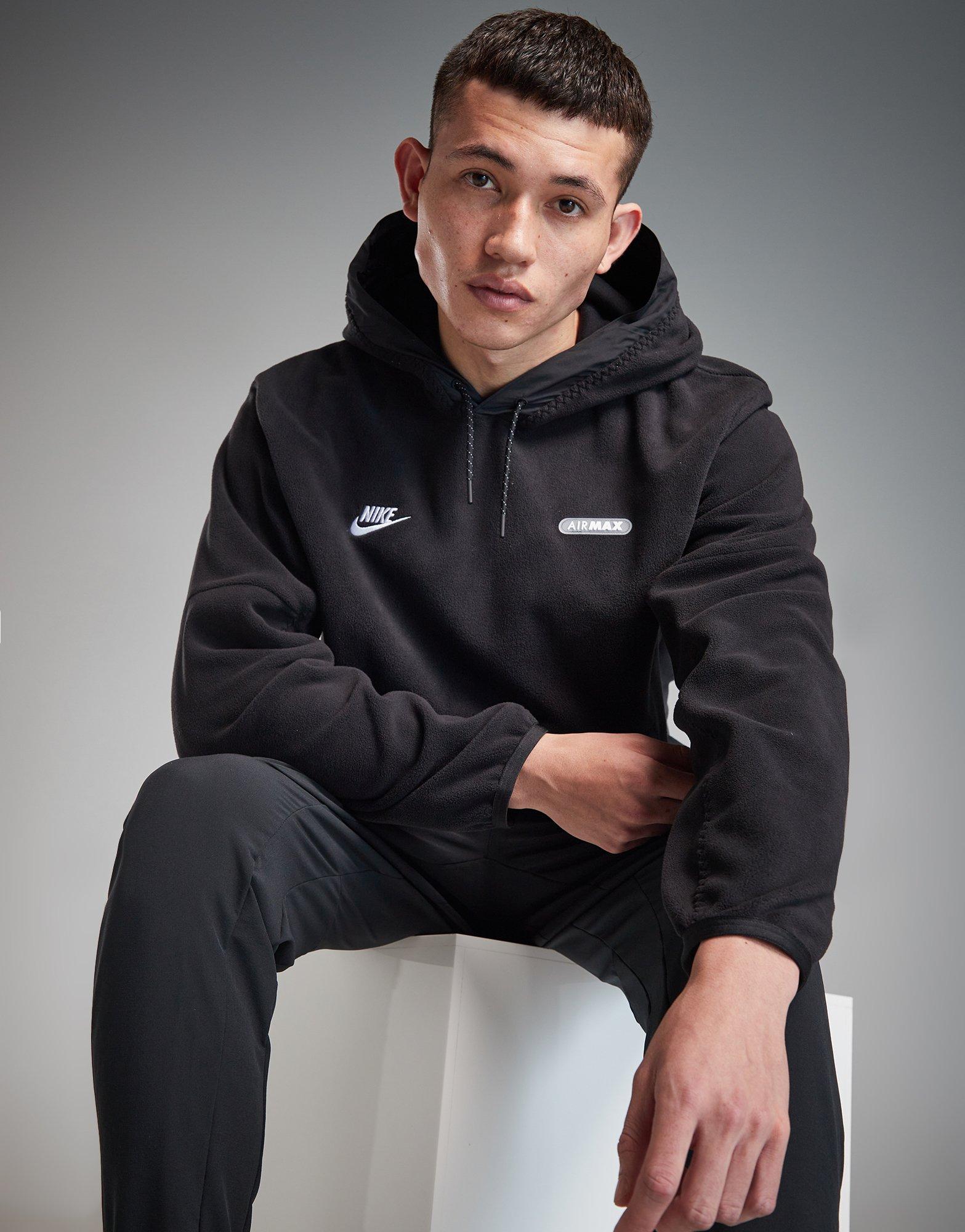 Nike air max black hoodie on sale