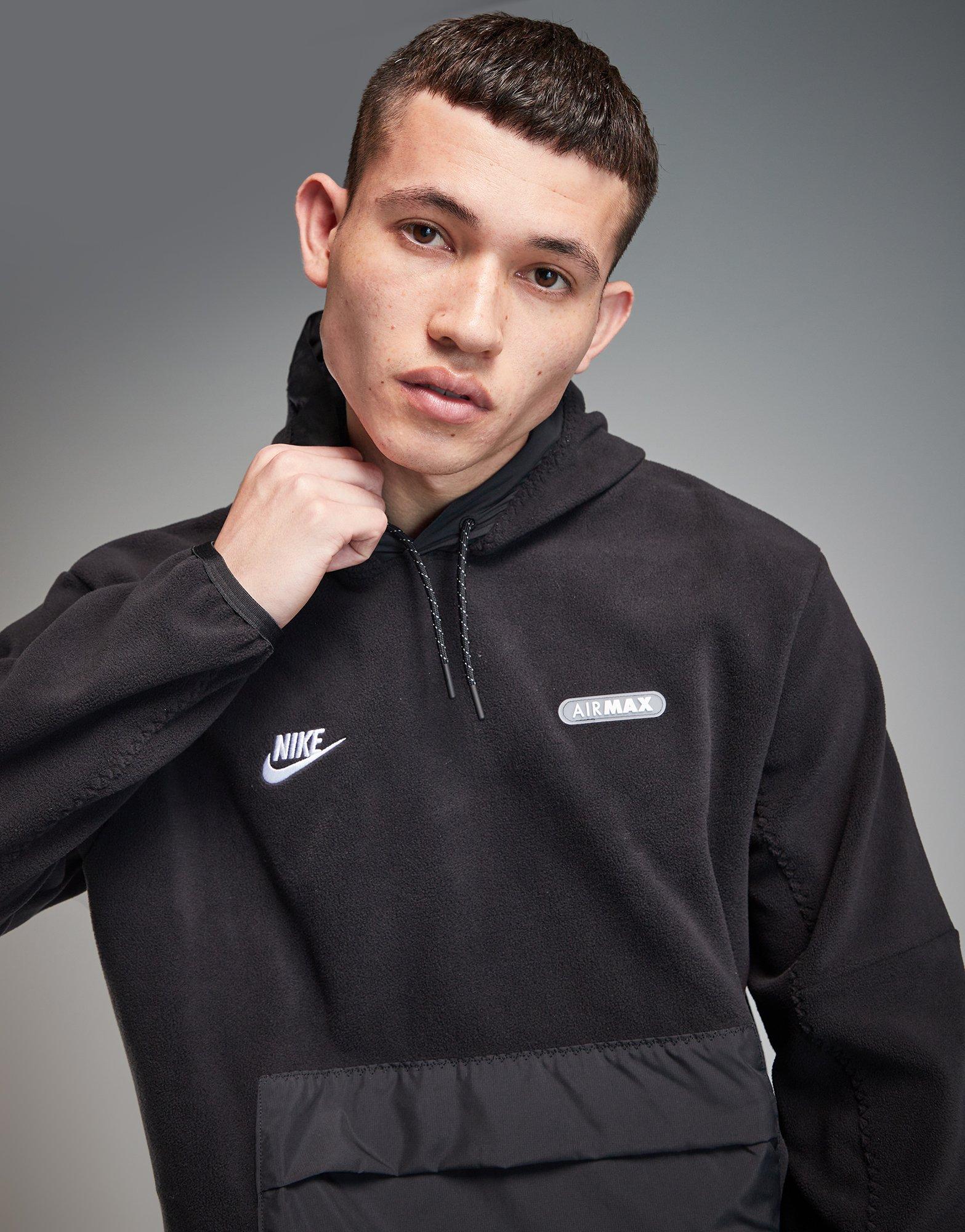 black nike air max hoodie