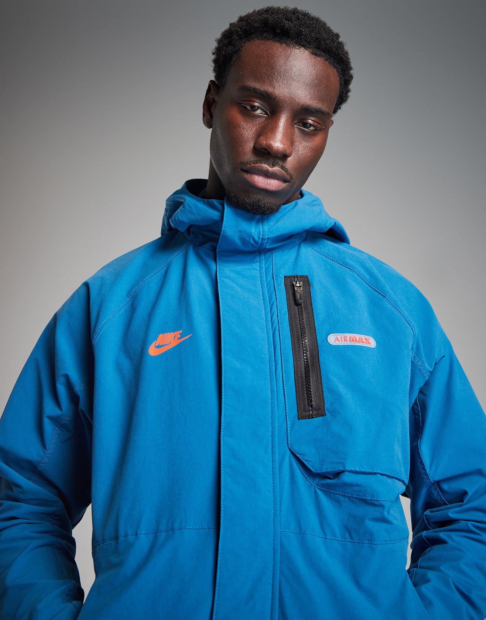 Blue nike on sale air jacket