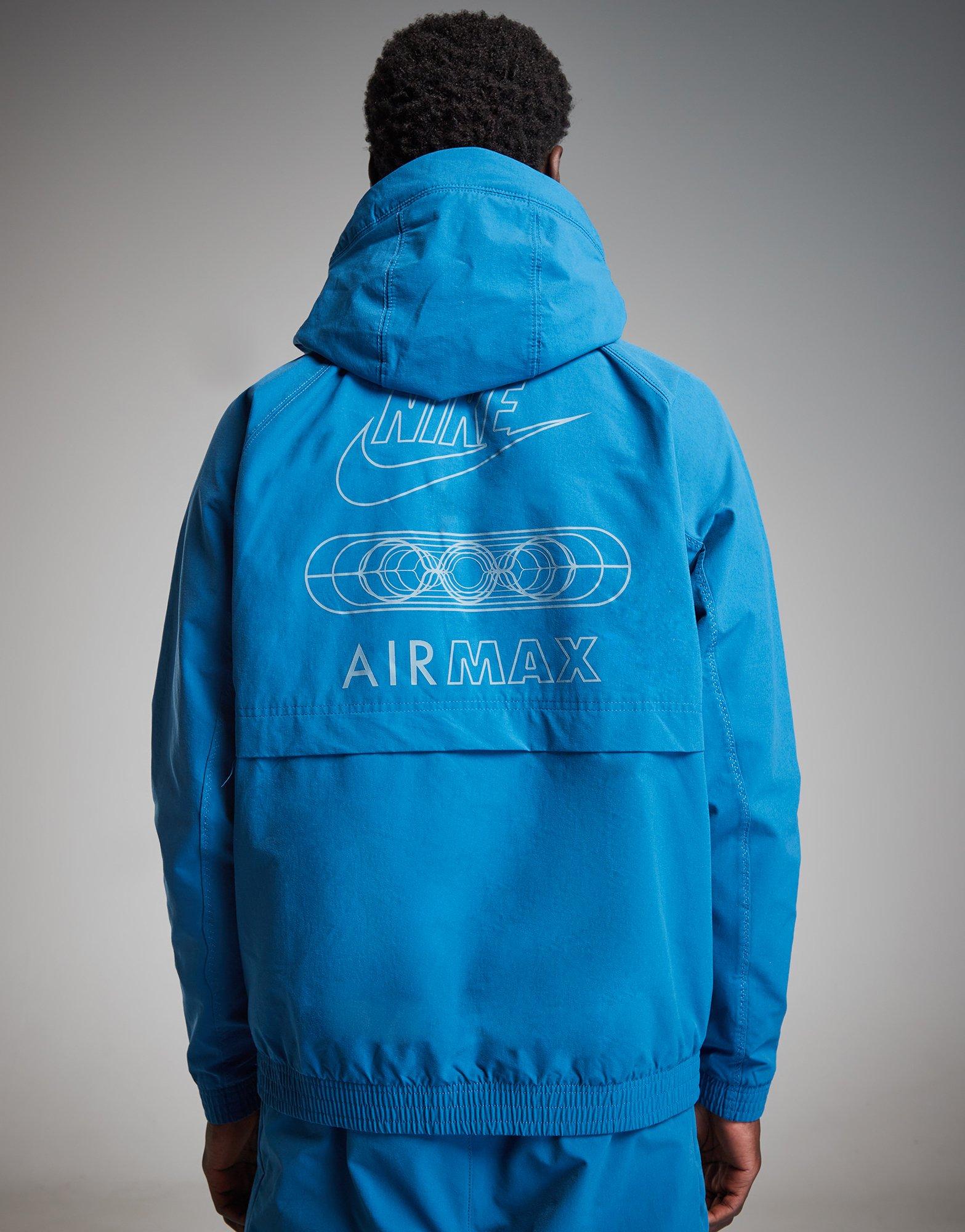 Blue nike air deals jacket