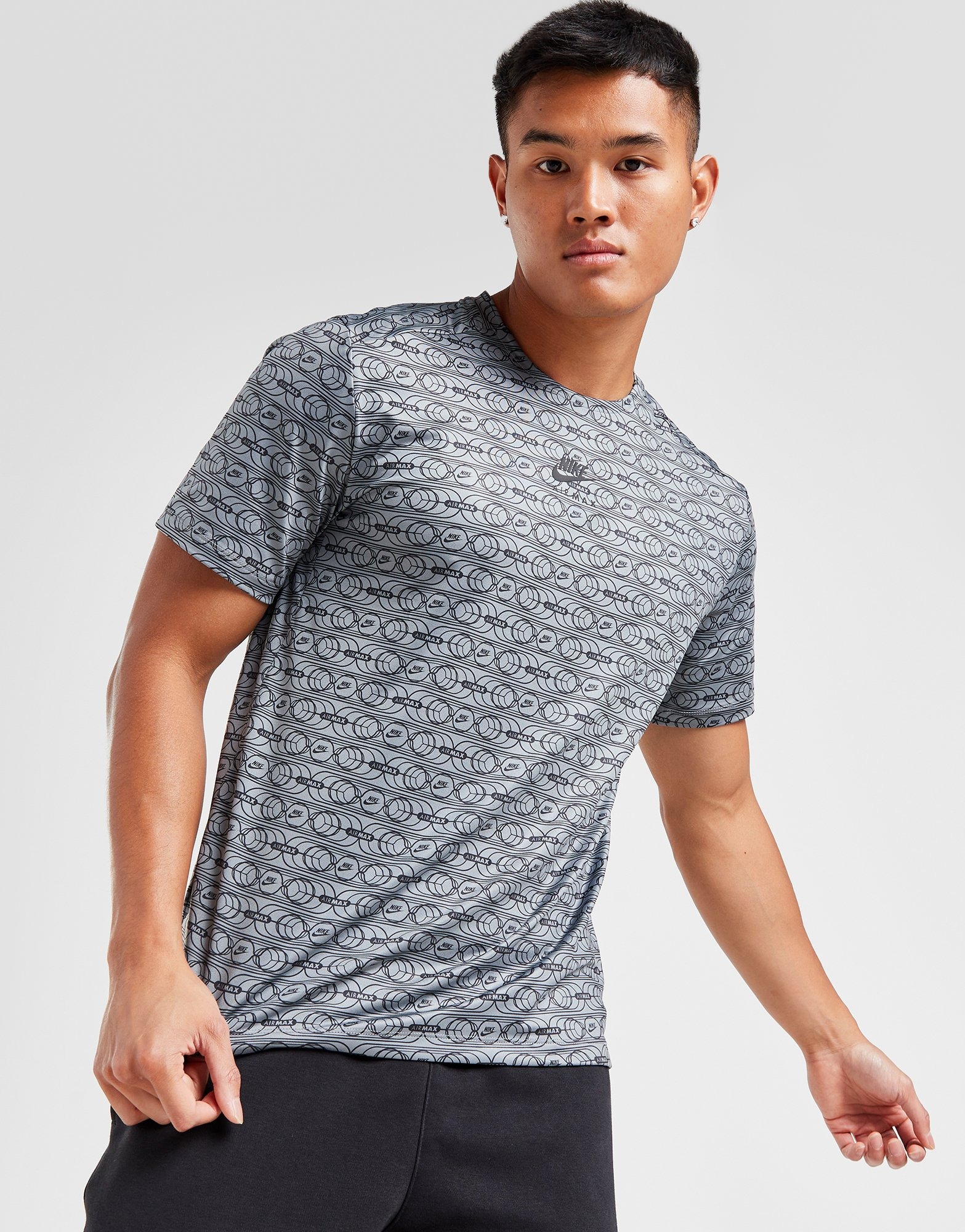 Grey Nike Air Max T-Shirt - JD Sports