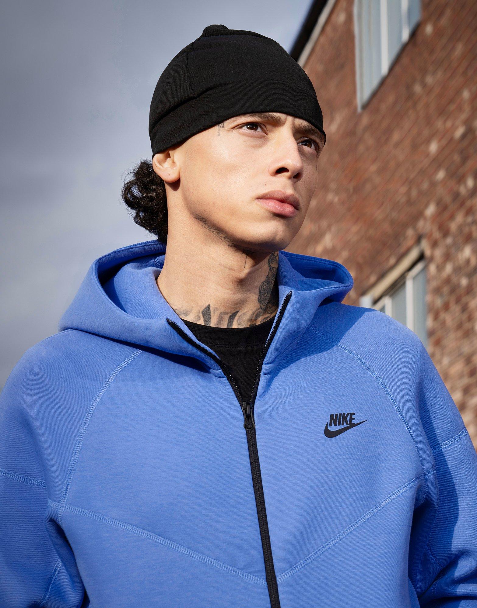 Grey Nike Tech Fleece Hoodie - JD Sports