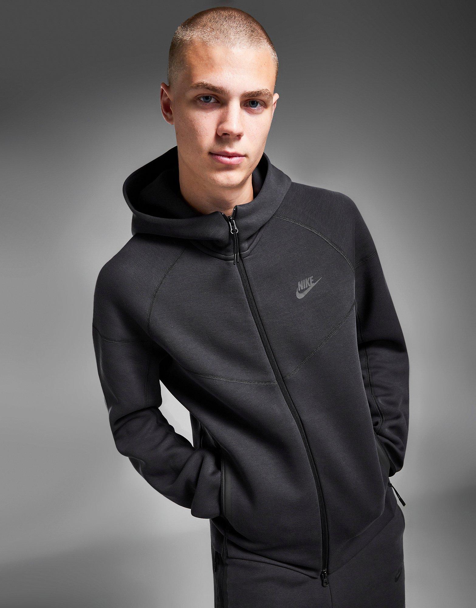 Nike tech fleece dark grey hotsell