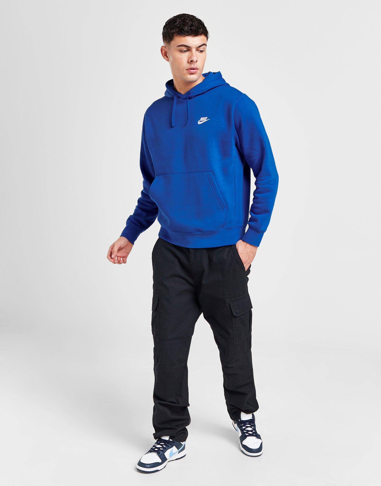 Blue Nike Foundation Hoodie JD Sports Global