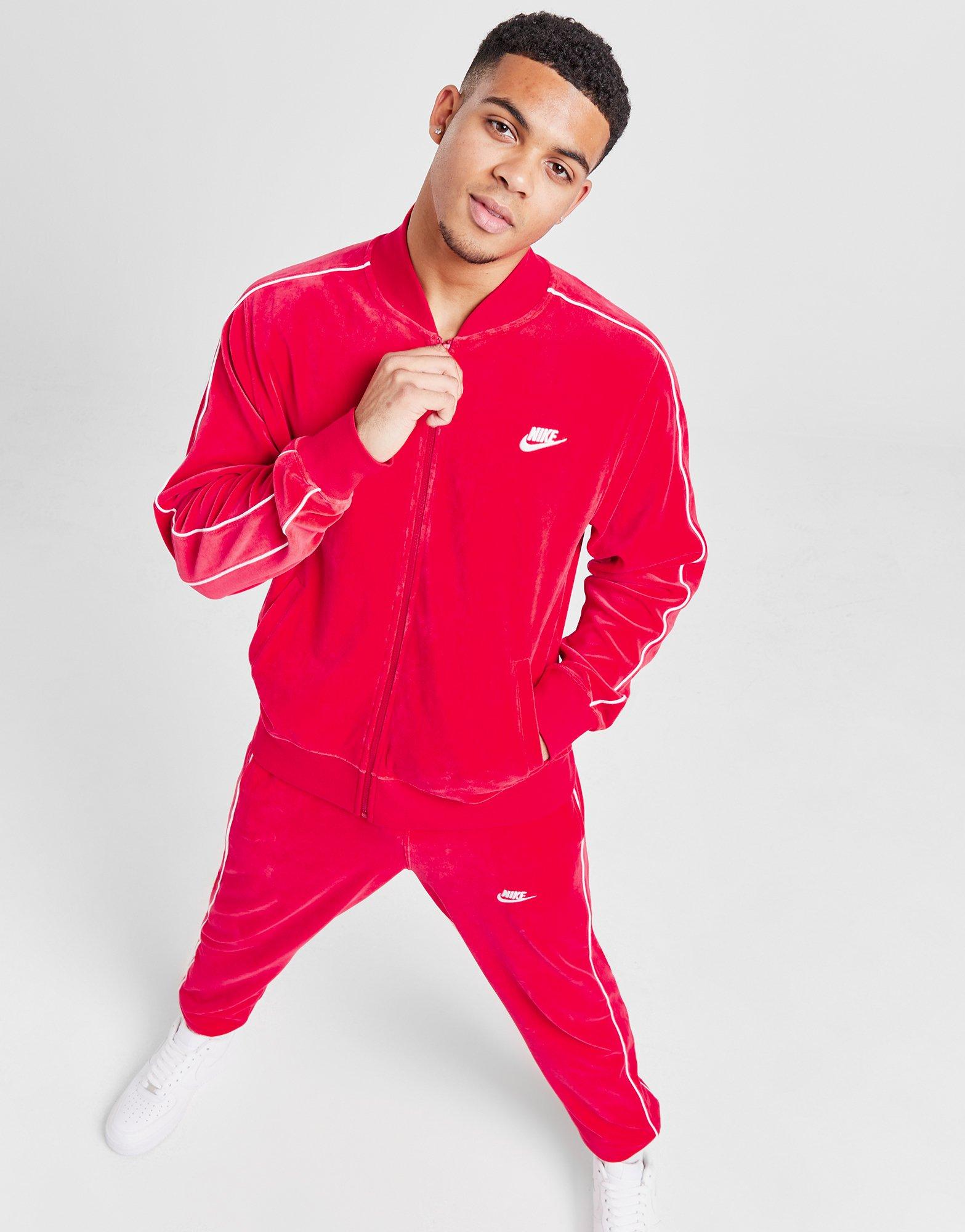 Red nike best sale jumpsuit men