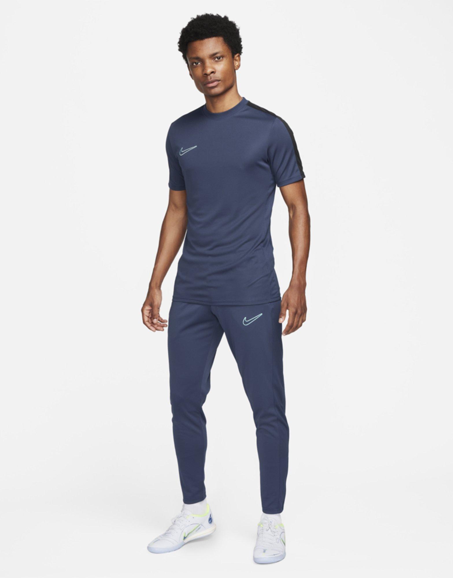 Nike Performance ONE - Leggings - midnight navy/football grey/blue