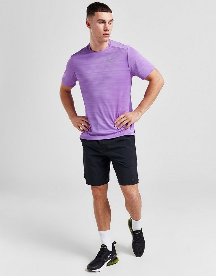 Purple Nike Miler 1.0 T-Shirt | JD Sports UK