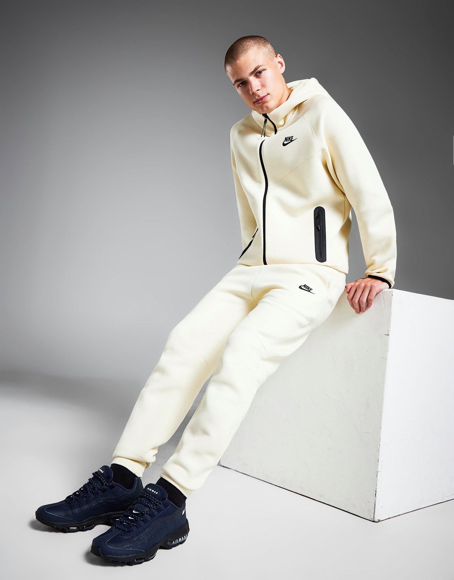 Nike tech tracksuit store white