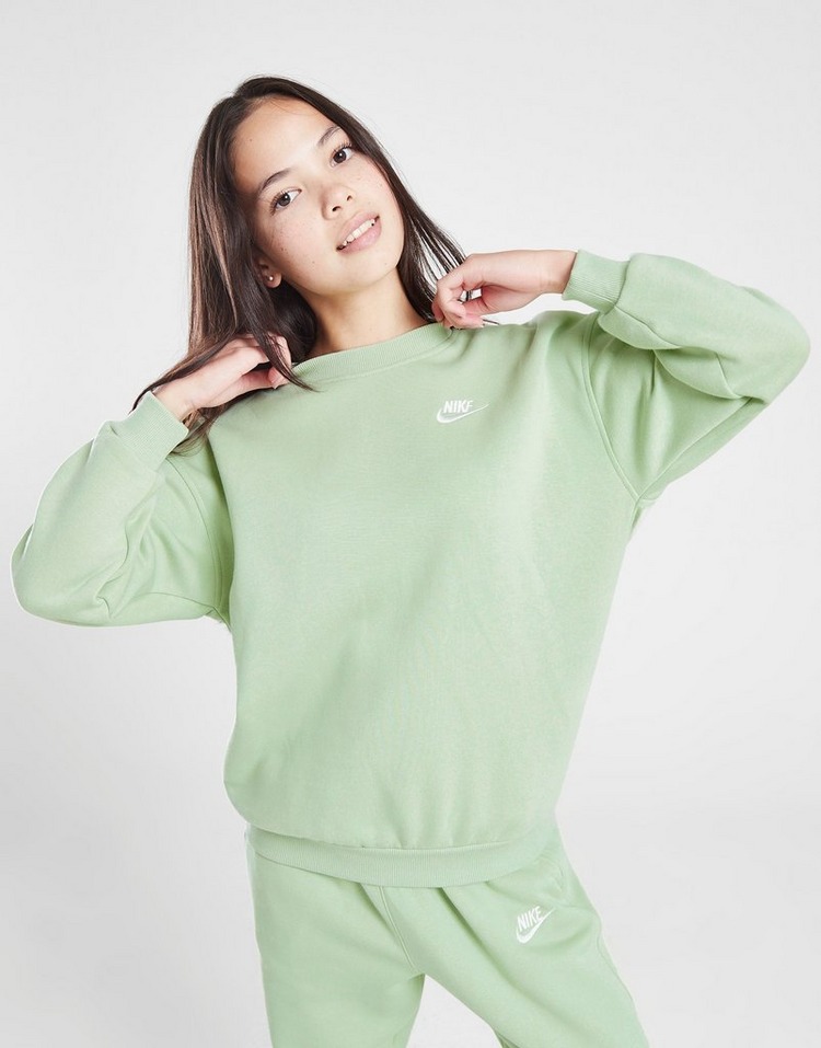 Nike Girls' Oversized Club Fleece Sweatshirt Junior