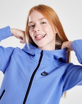 Nike Felpa Tech in pile con cappuccio Full Zip da ragazza