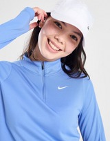 Nike Girls' Fitness Langarmshirt  1/2 Zip Top Kinder