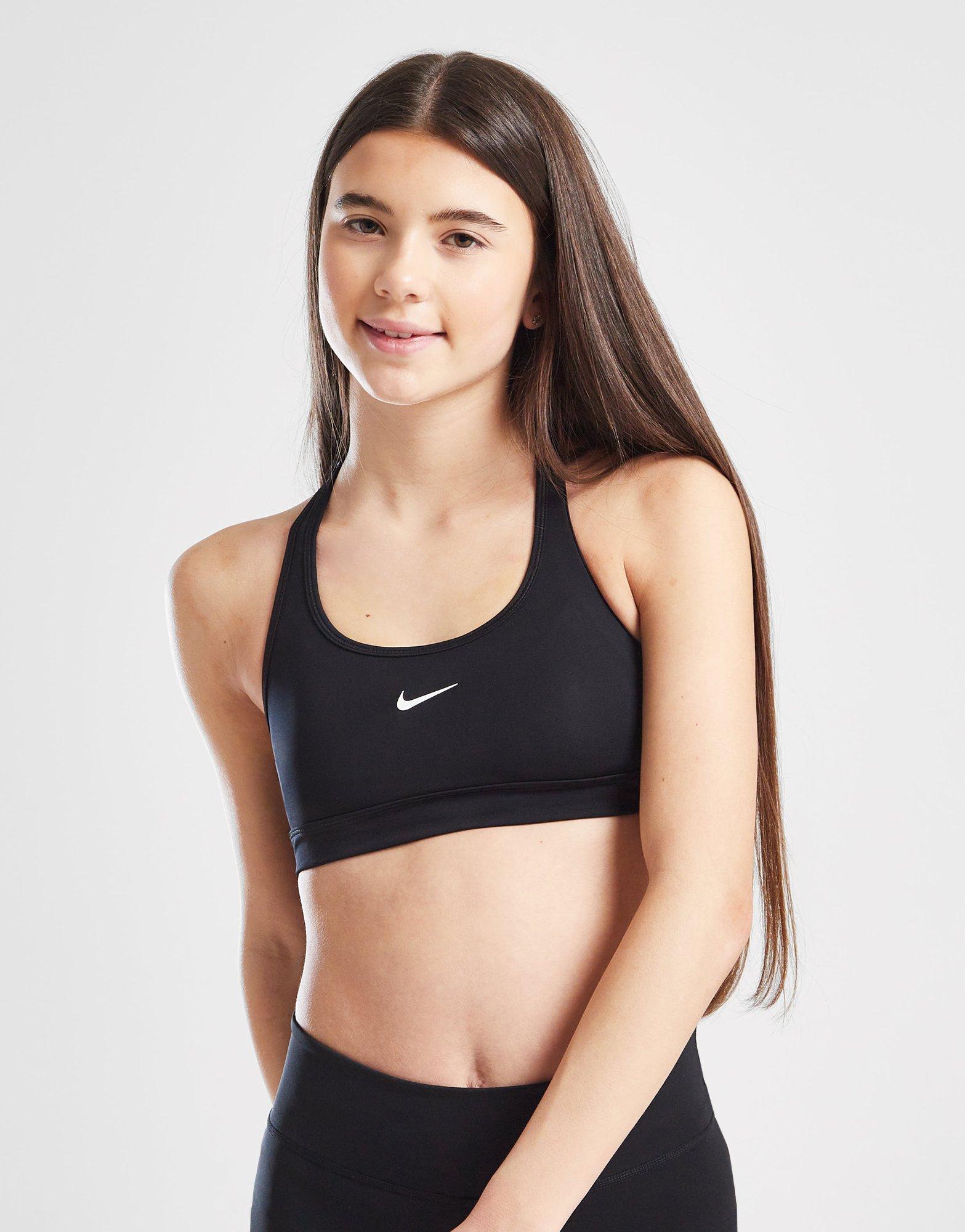 Nike Girls' Fitness Swoosh Sports Bra Junior