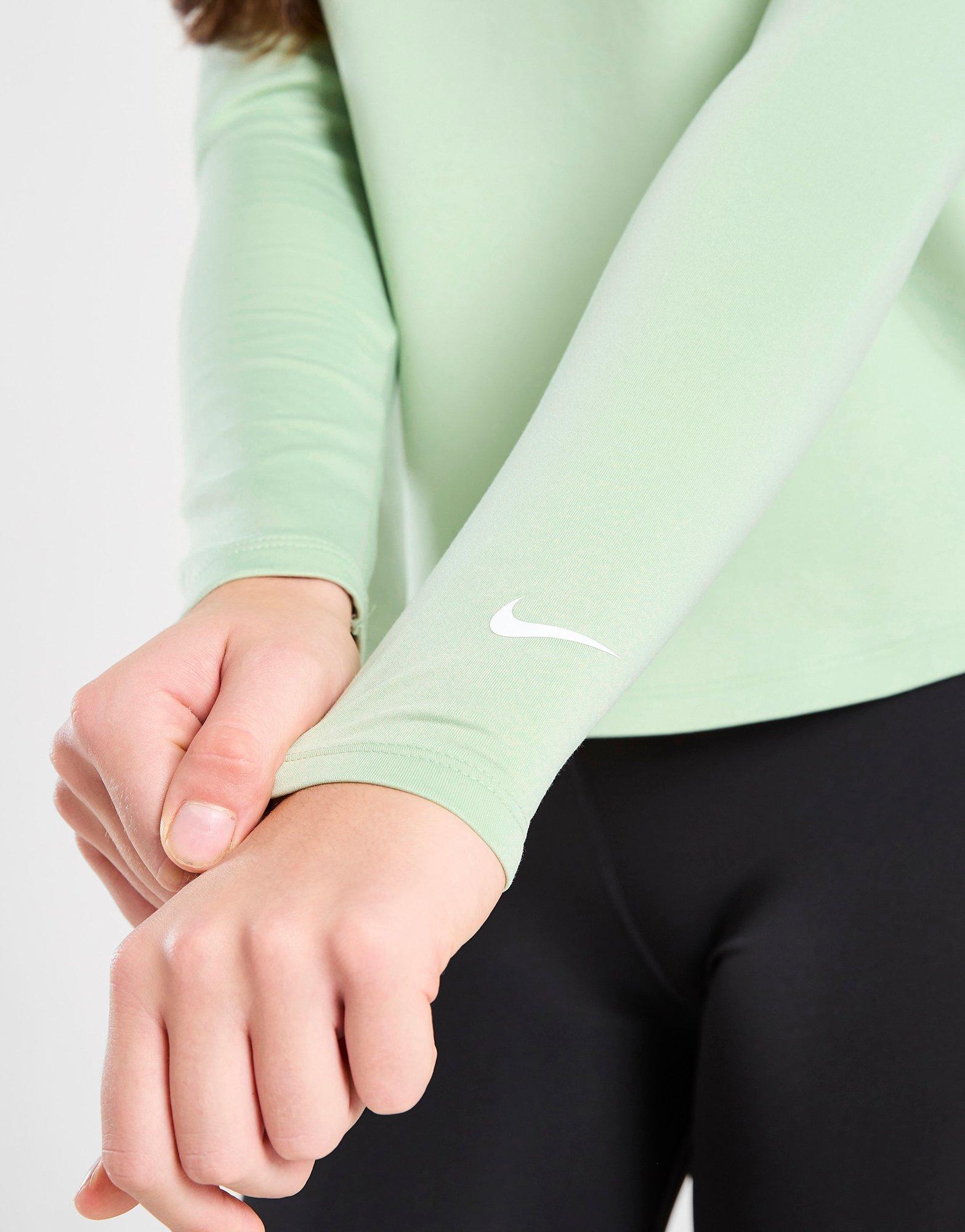 Nike Girls' Fitness One Graphic Long Sleeve Top Junior