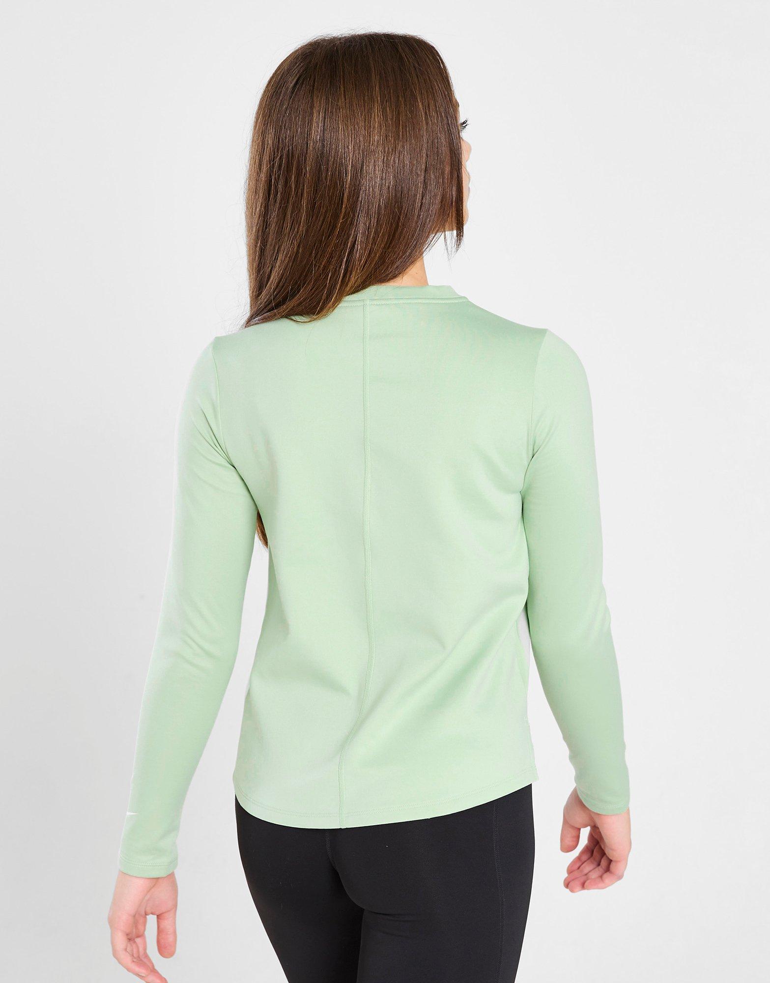 Nike Girls' Fitness One Graphic Long Sleeve Top Junior