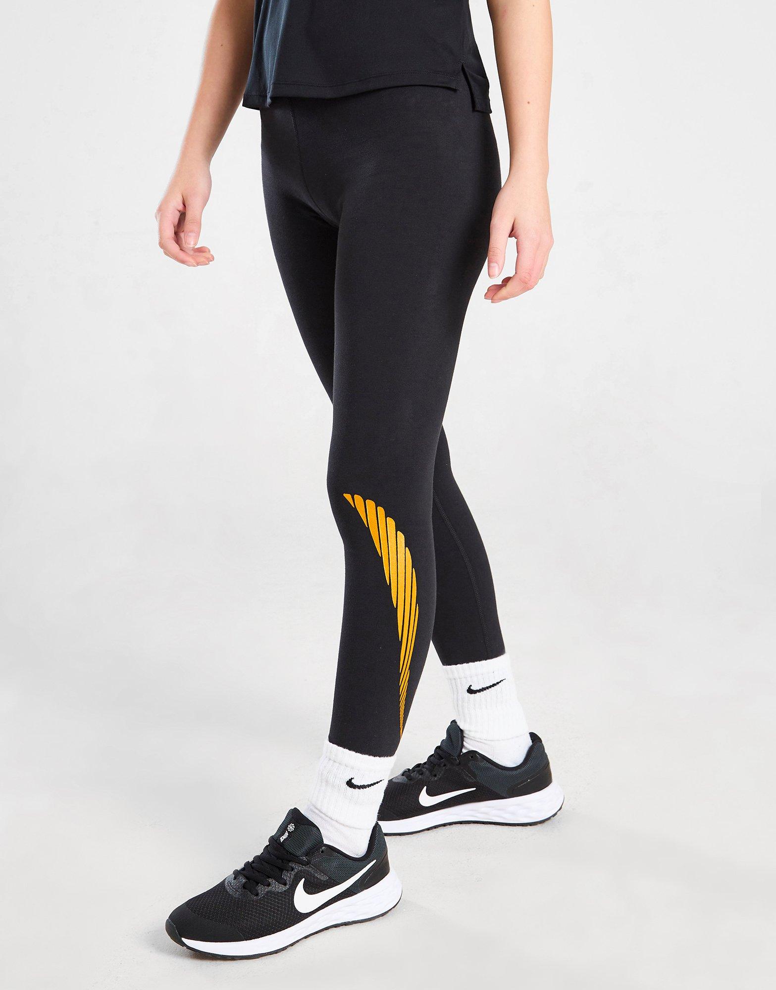 Black Nike Girls' Sportswear Favourites Leggings Junior - JD Sports Ireland