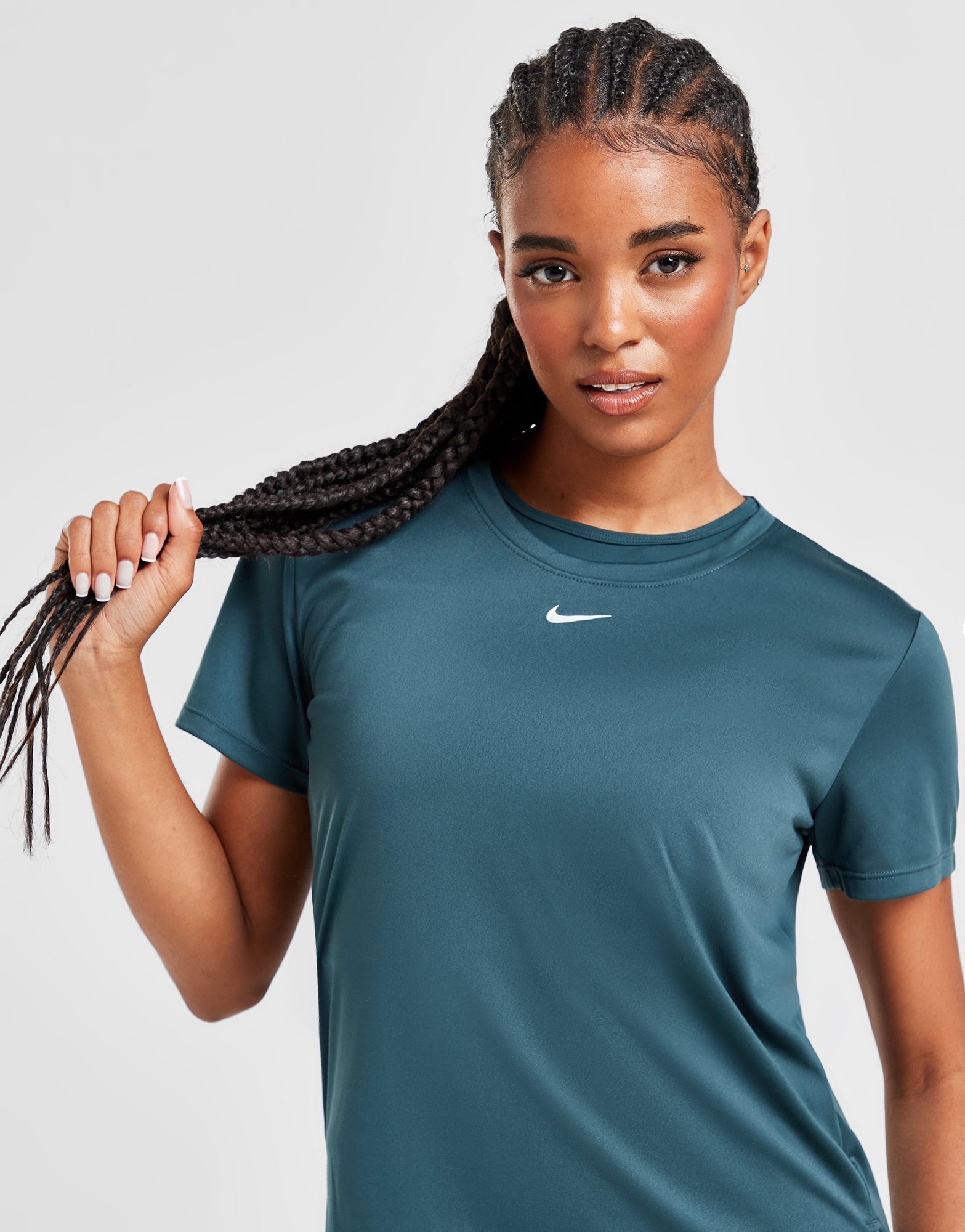 Blue Nike Training One Short Sleeve T-Shirt | JD Sports UK