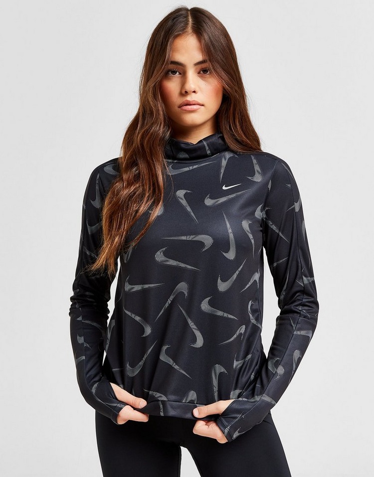 Nike Training Pacer All Over Print Overhead Hoodie