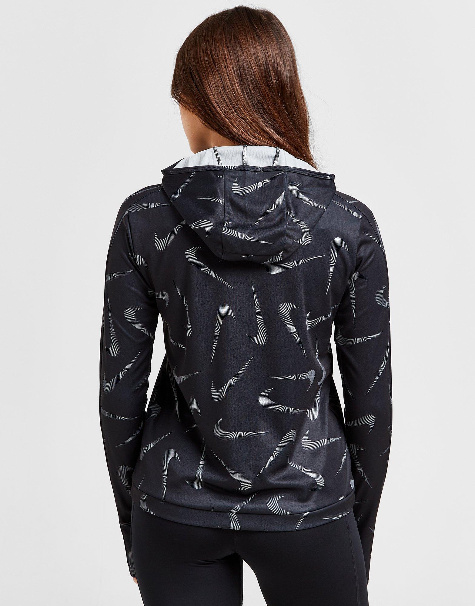 Nike Training Pacer All Over Print Overhead Hoodie