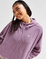 Nike Nike Therma-FIT One oversized fleecehoodie met rits over de hele lengte voor dames