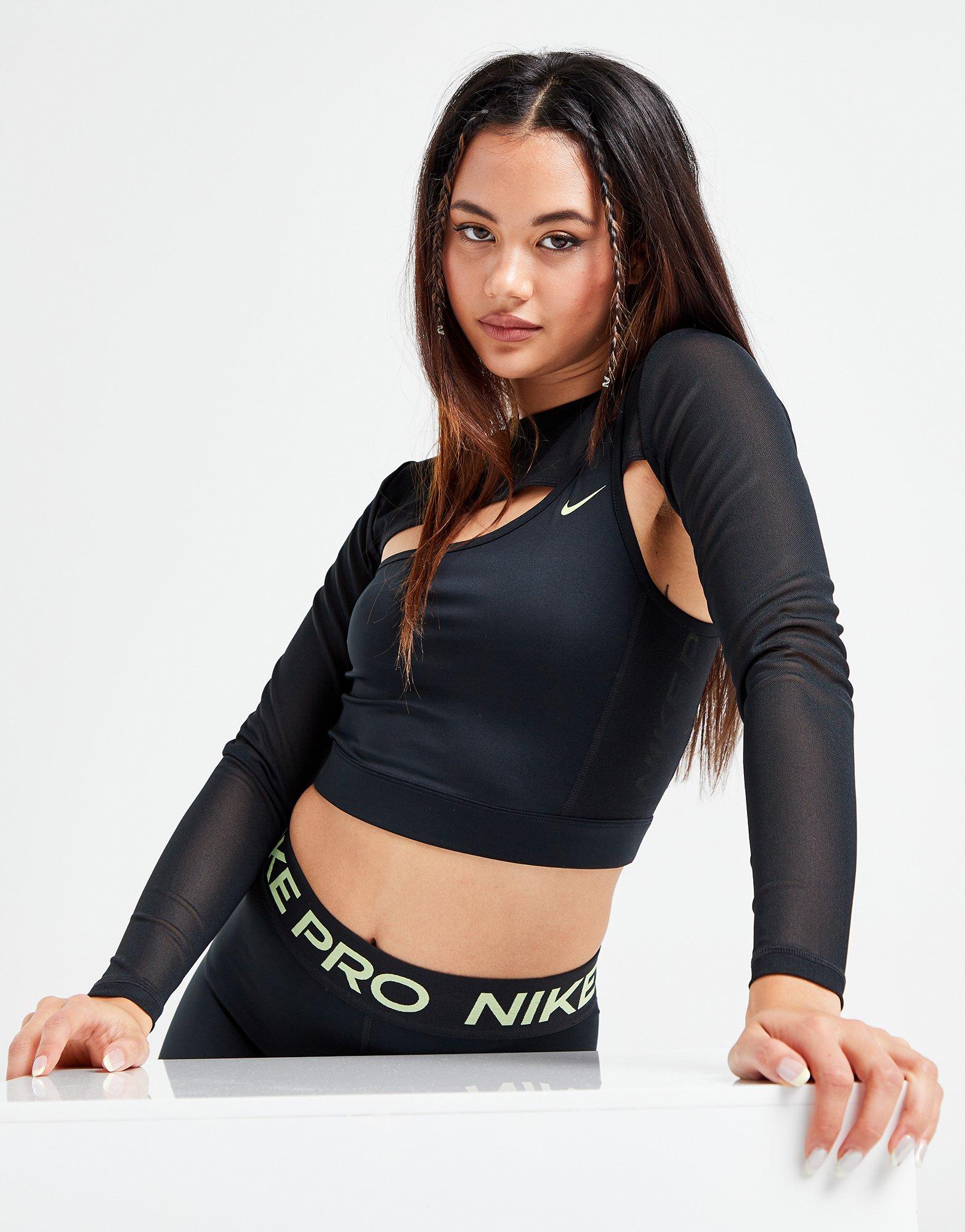 Nike training clearance crossover crop top