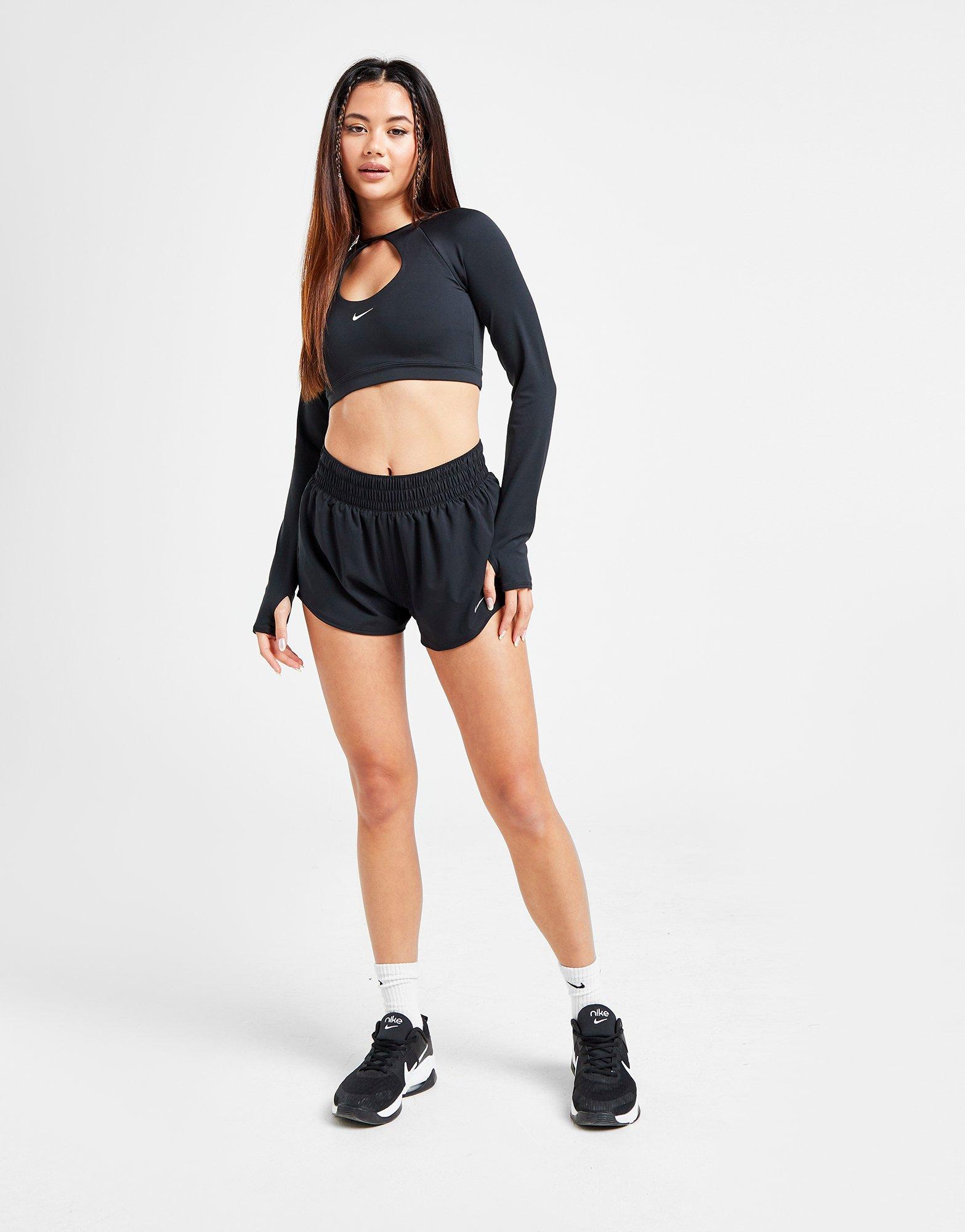 Nike Training Cutout Padded Long Sleeve Top
