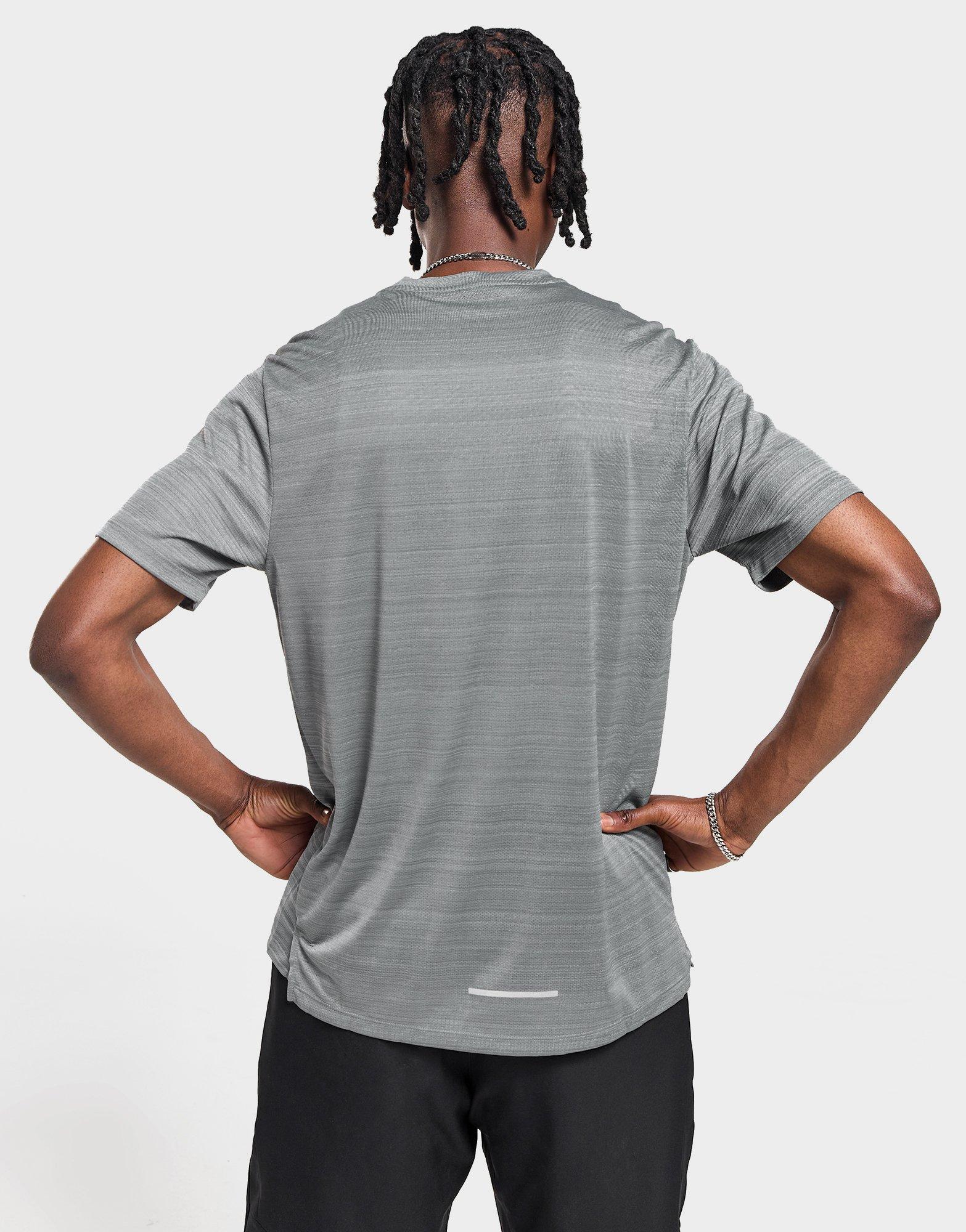 Grey Nike Miler 1.0 T-Shirt