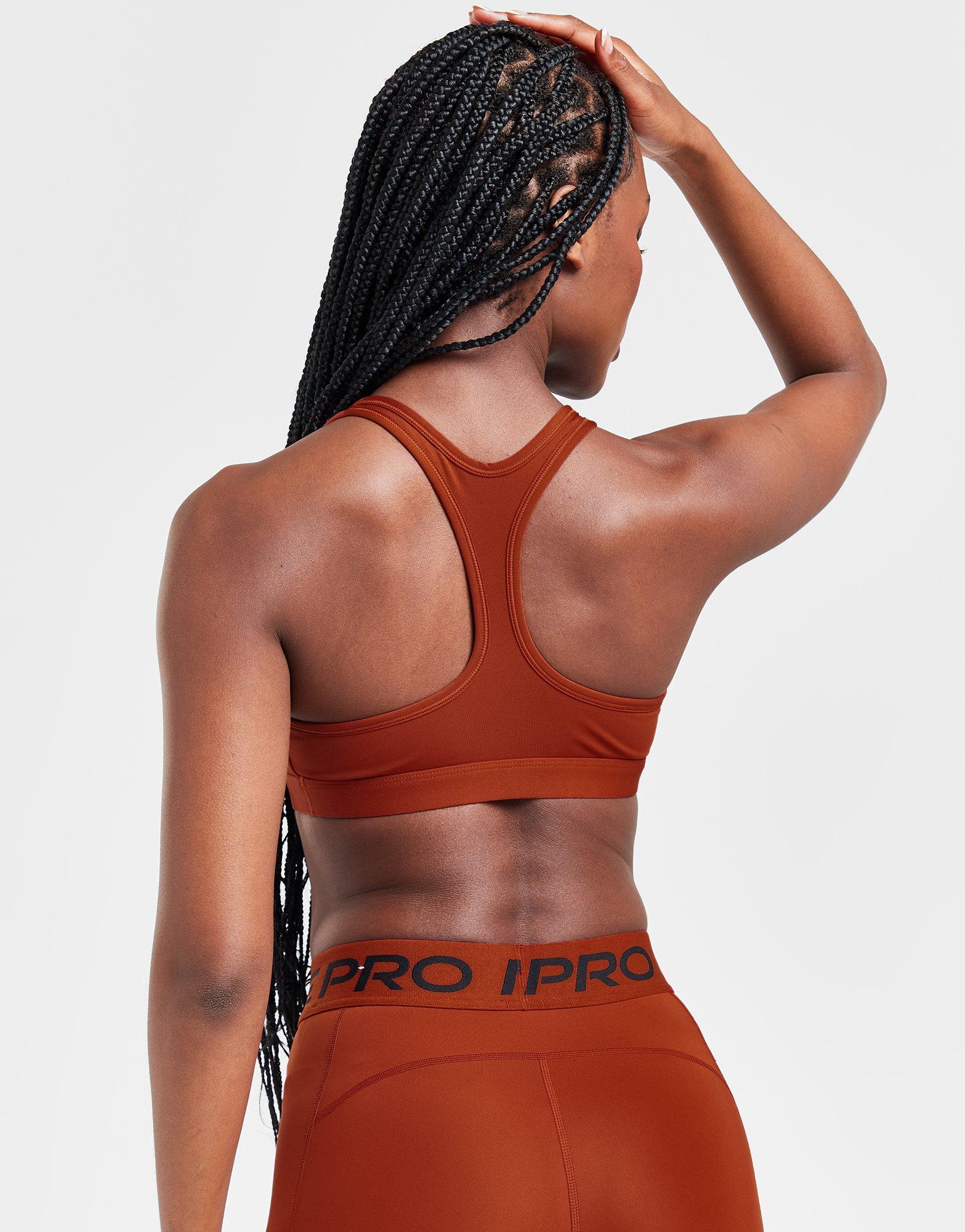 Nike Pro Sports Bra in Orange