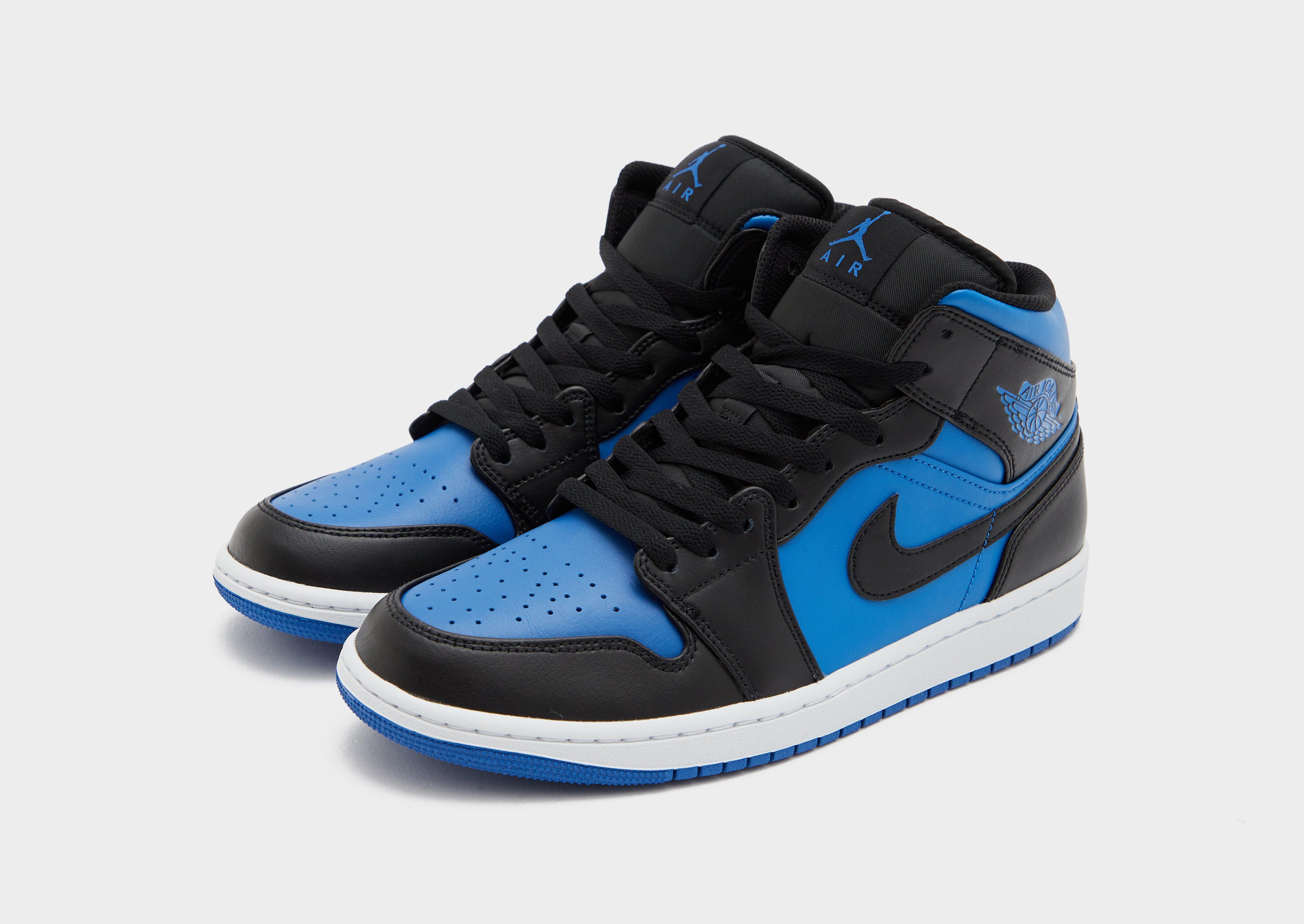 Jordan Air 1 Mid Homme Bleu JD Sports France