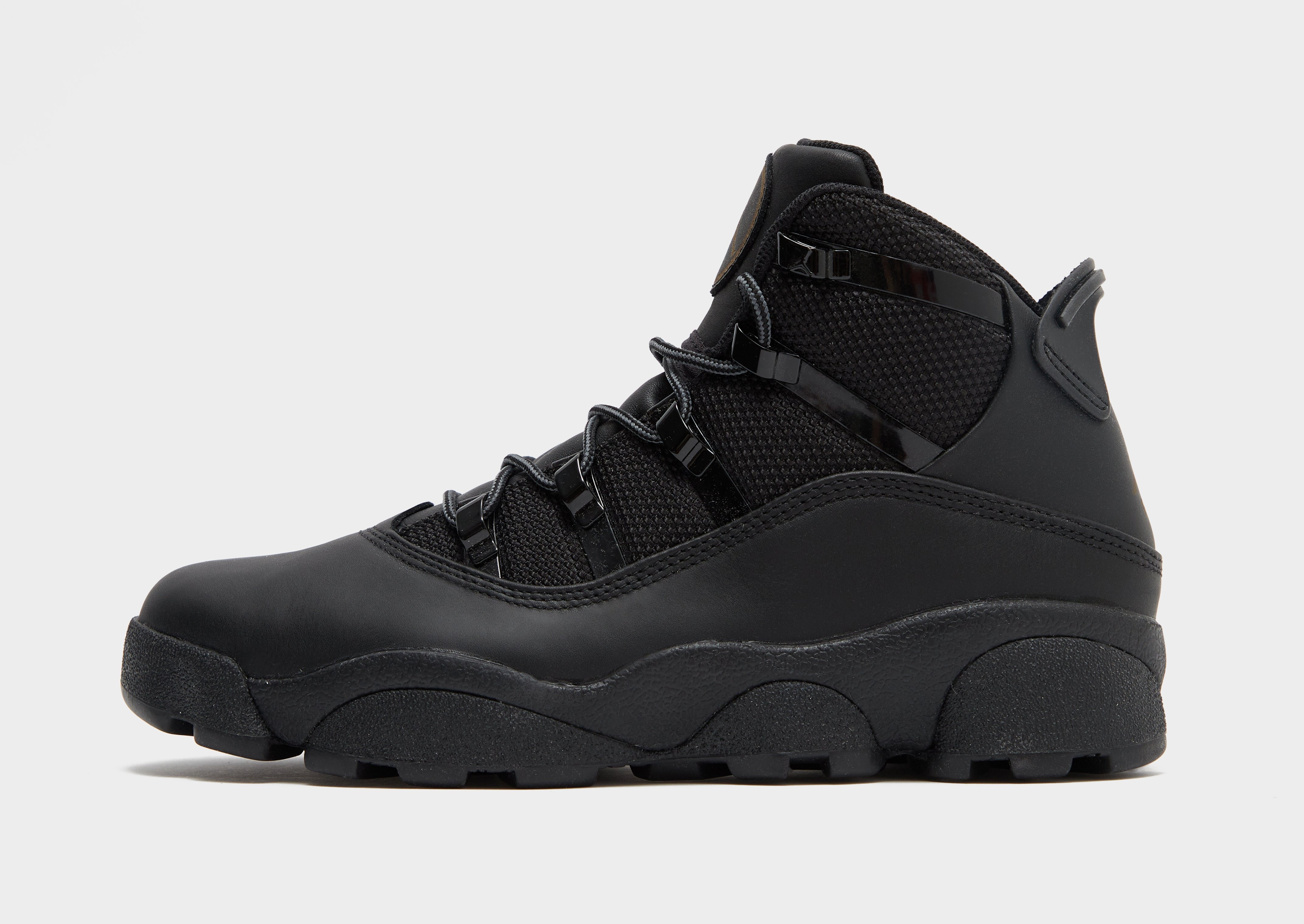 Air jordan 6 rings black on sale