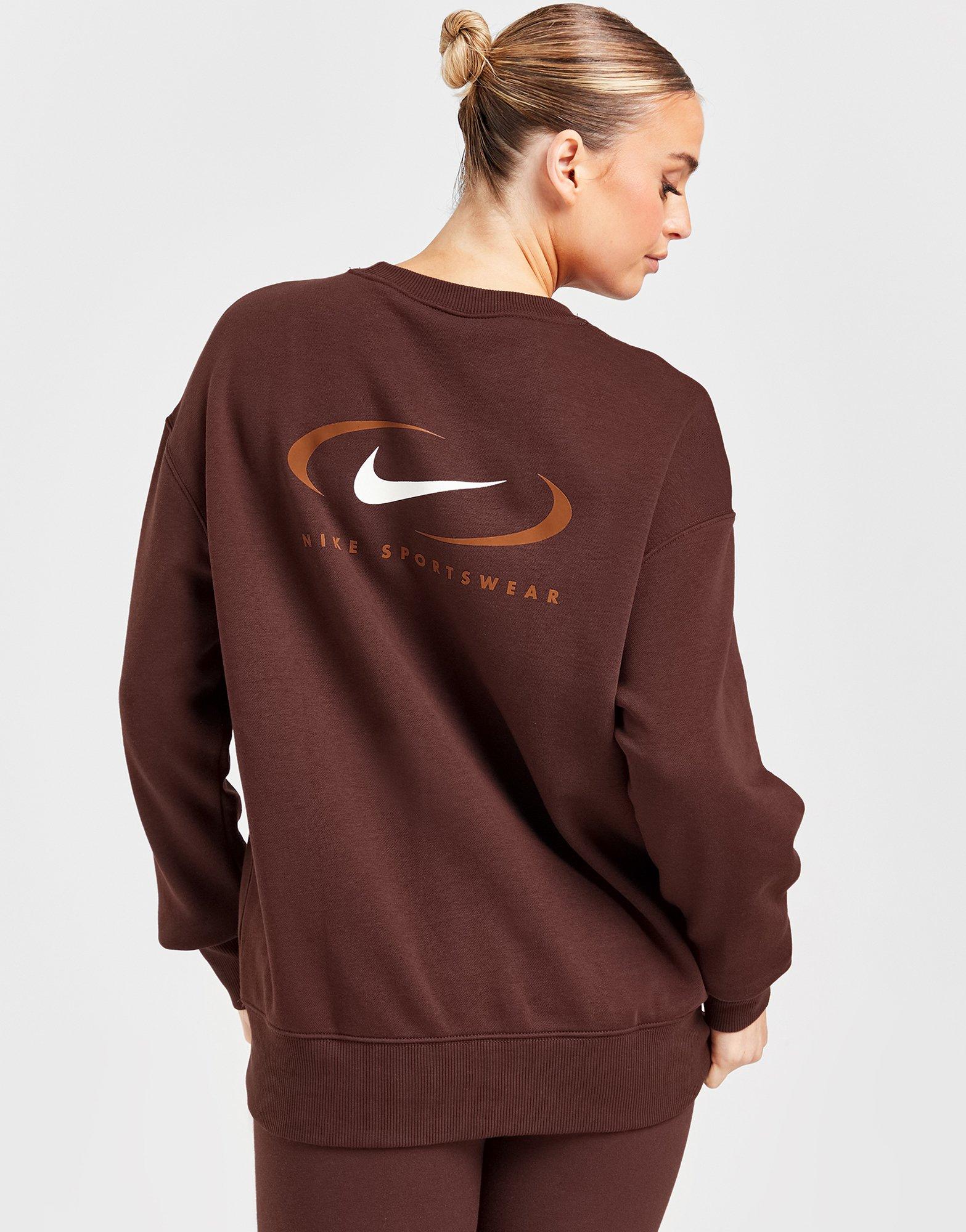 Nike Sportswear Swoosh Oversized Crew Sweatshirt