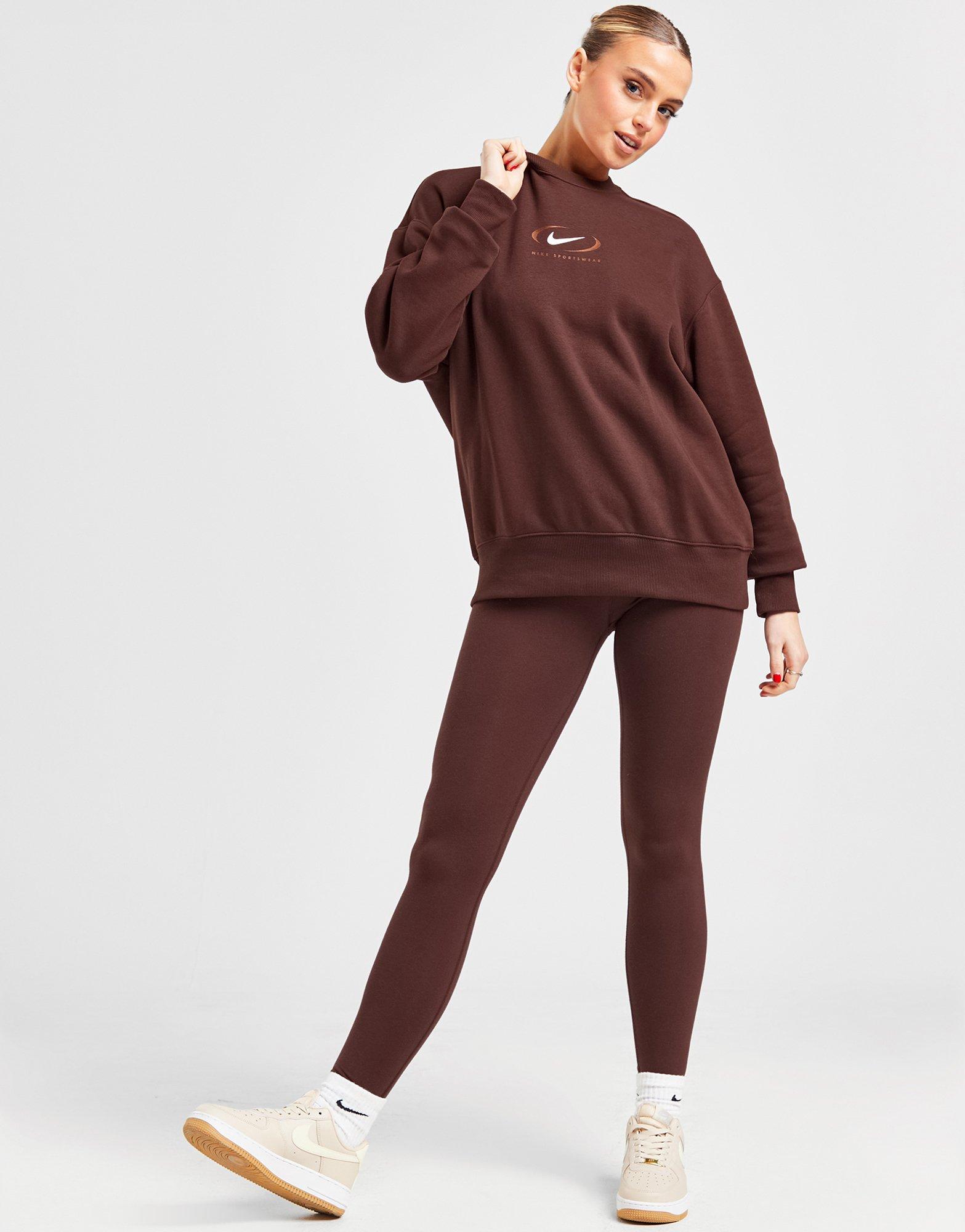 Nike Sportswear Swoosh Oversized Crew Sweatshirt