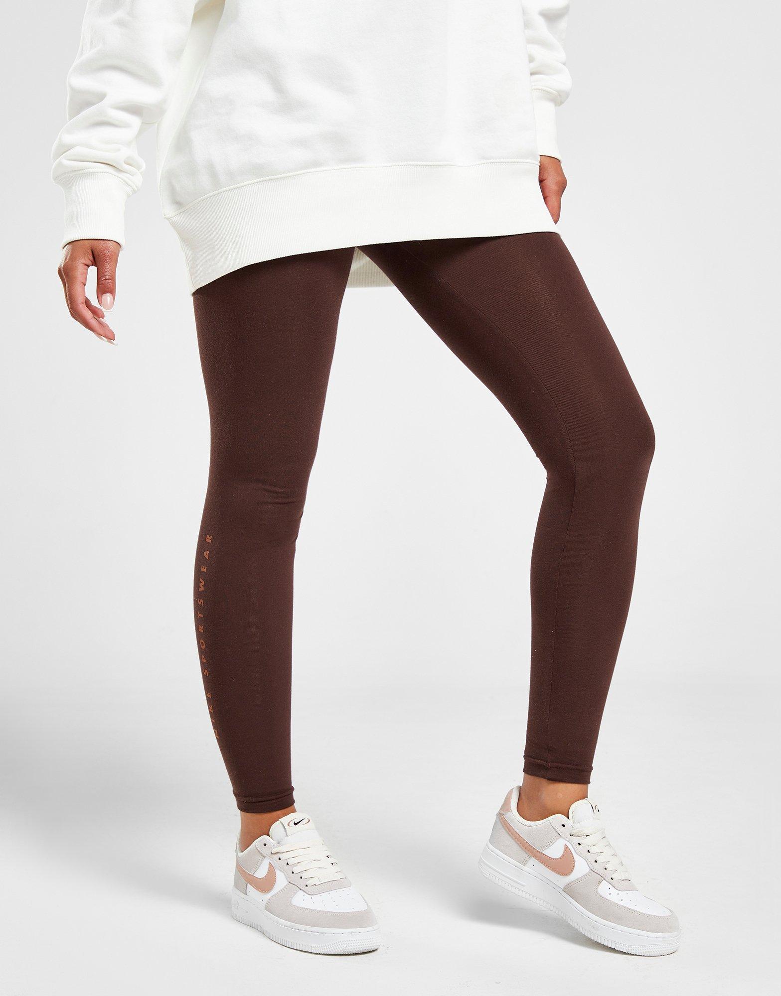 Brown Leggings & Tights. Nike CA