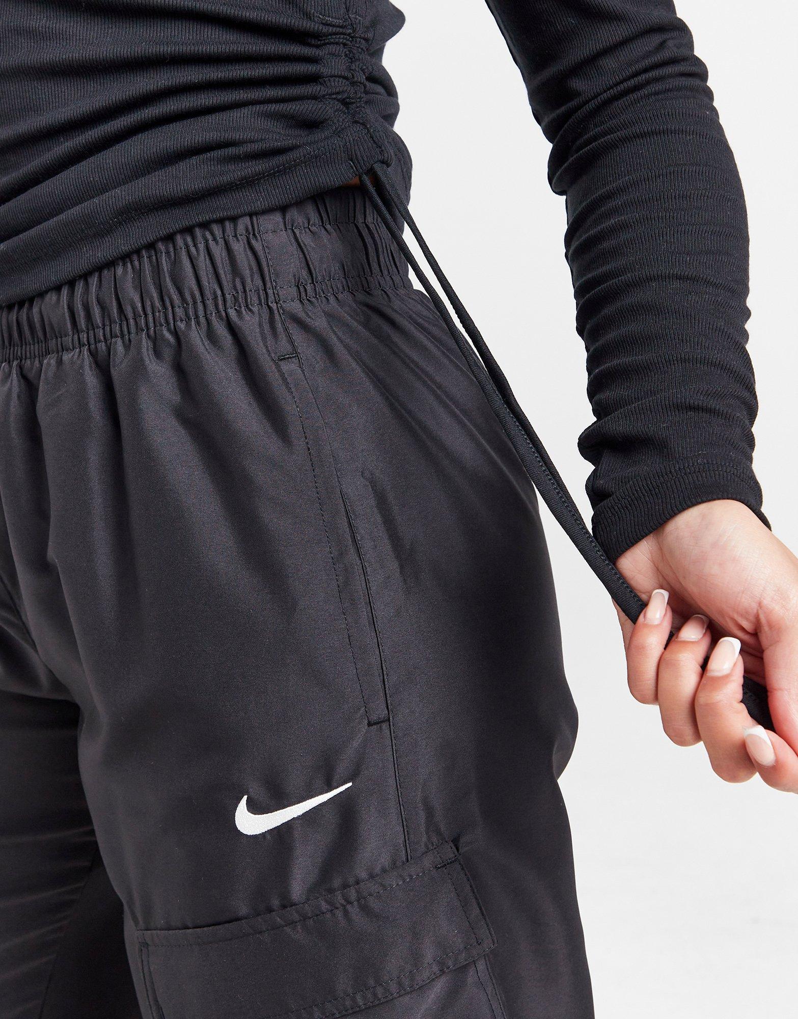 Nike Essential Rib Long Sleeve Mod Crop Top