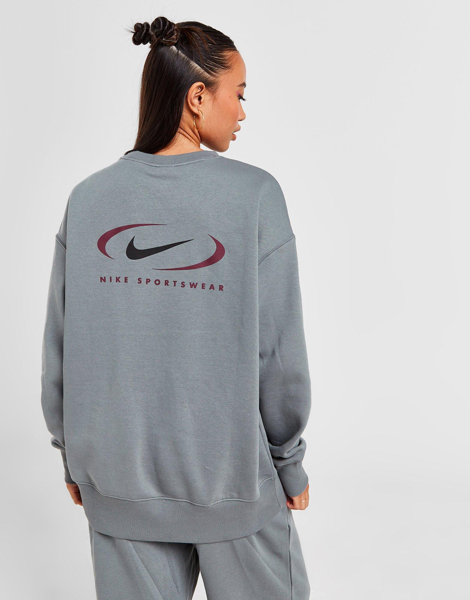Nike Sportswear Swoosh Oversized Crew Sweatshirt