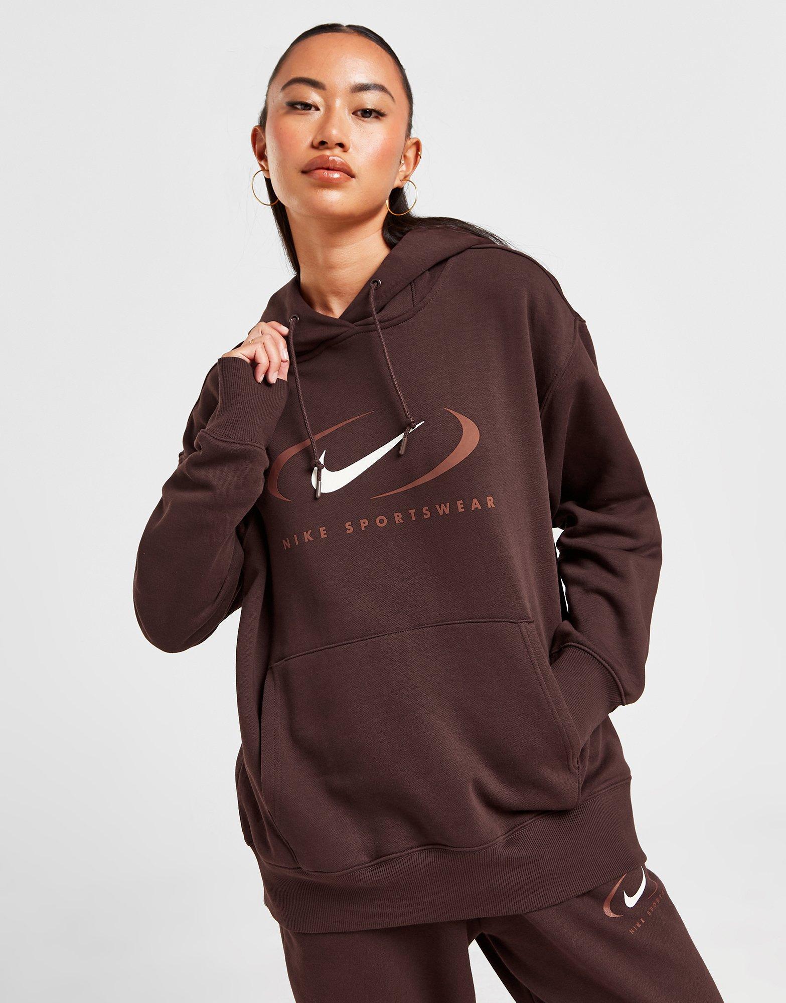 Nike swoosh womens online hoodie