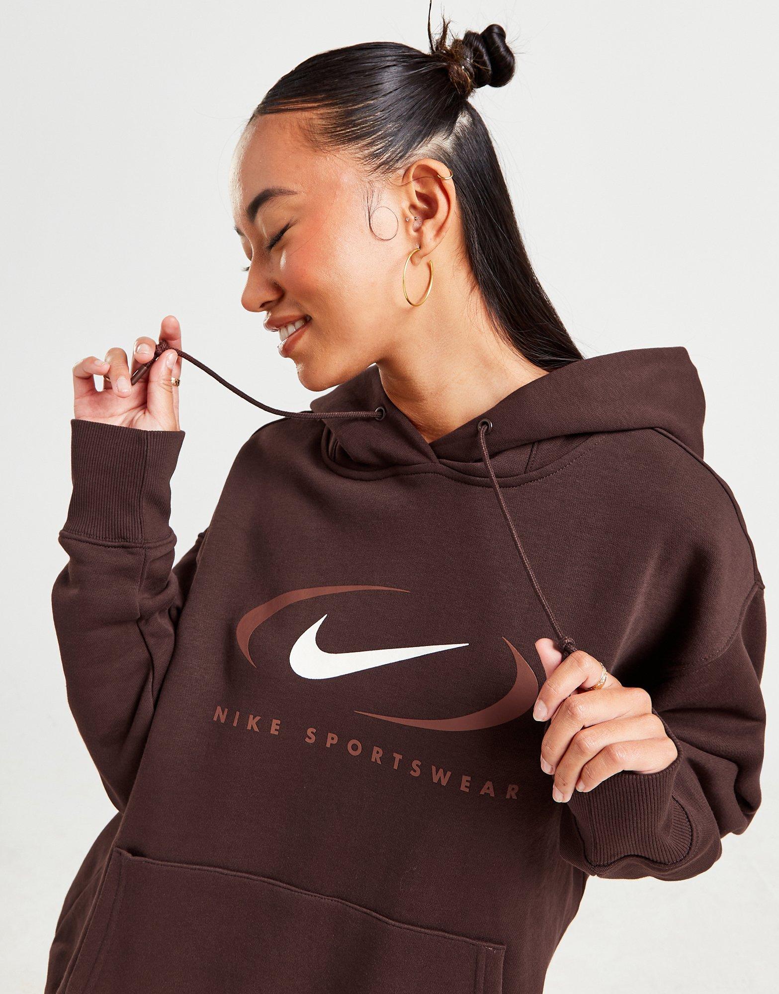 Nike overhead swoosh discount hoodie