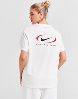 Nike T-shirt Sportswear Swoosh Manches Courtes Femme