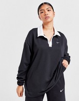 Nike Nike Sportswear Essential oversized polo met lange mouwen voor dames