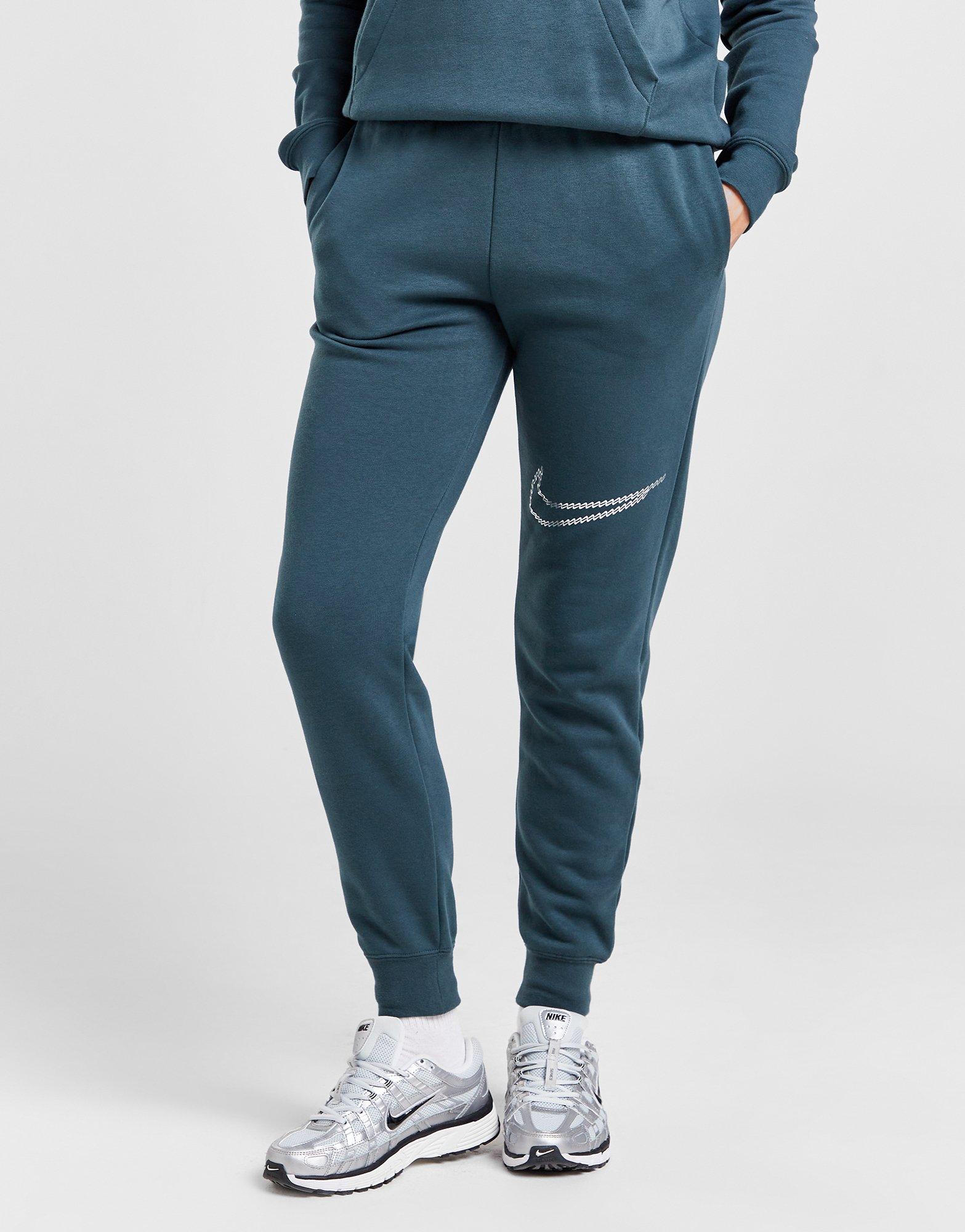 Green Nike Club Shine Joggers