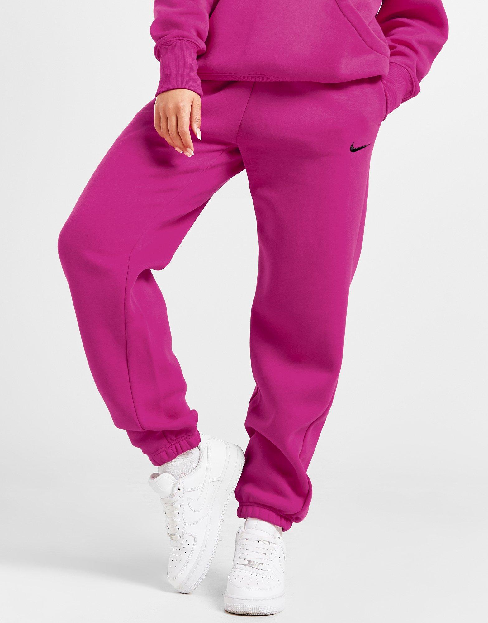 Nike Phoenix Fleece Oversized Jogginghose Damen Schwarz - JD