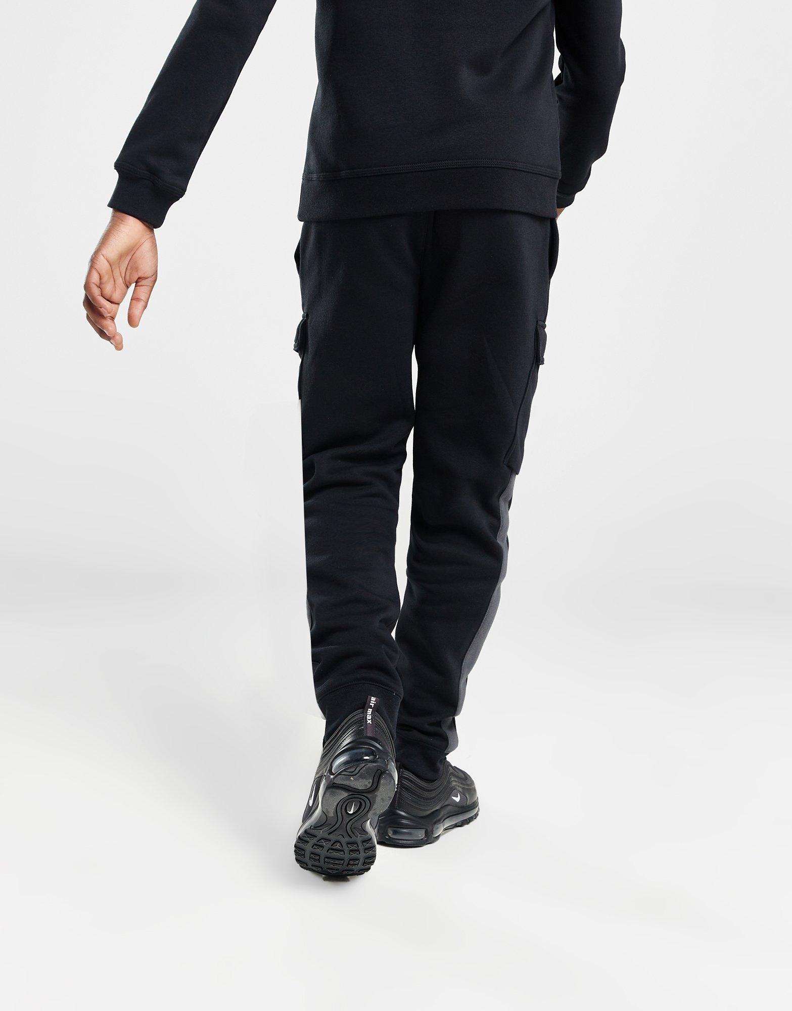 Nike Air Swoosh Fleece Cargo Joggers Junior