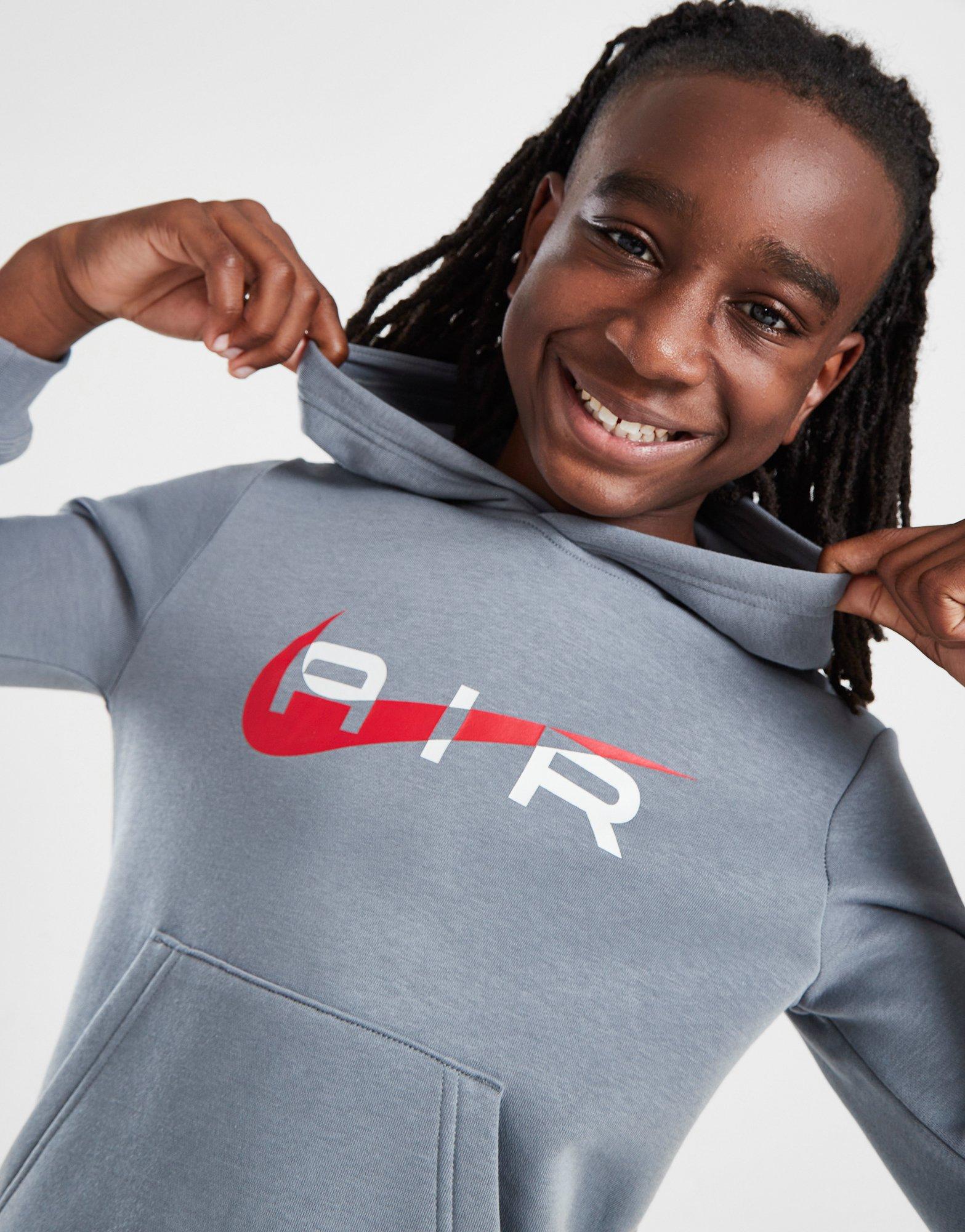 Nike Air Swoosh Fleece Hoodie Junior